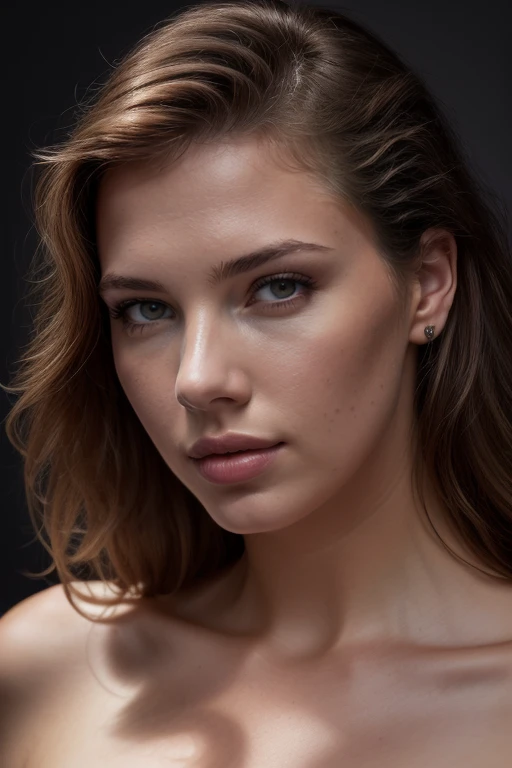 DEN_mariia_arsentieva,
((headshot:1.2) portrait on a (plain background:1.2), (headshot:1.2), (face focus:1.1), lighting from the left, (shadows:1.2), (left side lighting:1.2), (side light:1.3), (half lit face:1.1), (strong shadows:1.2):1.2),
bokeh, f1.4, 40mm, photorealistic, raw, 8k, textured skin, skin pores, intricate details <lora:epi_noiseoffset2:1>, epiCRealism