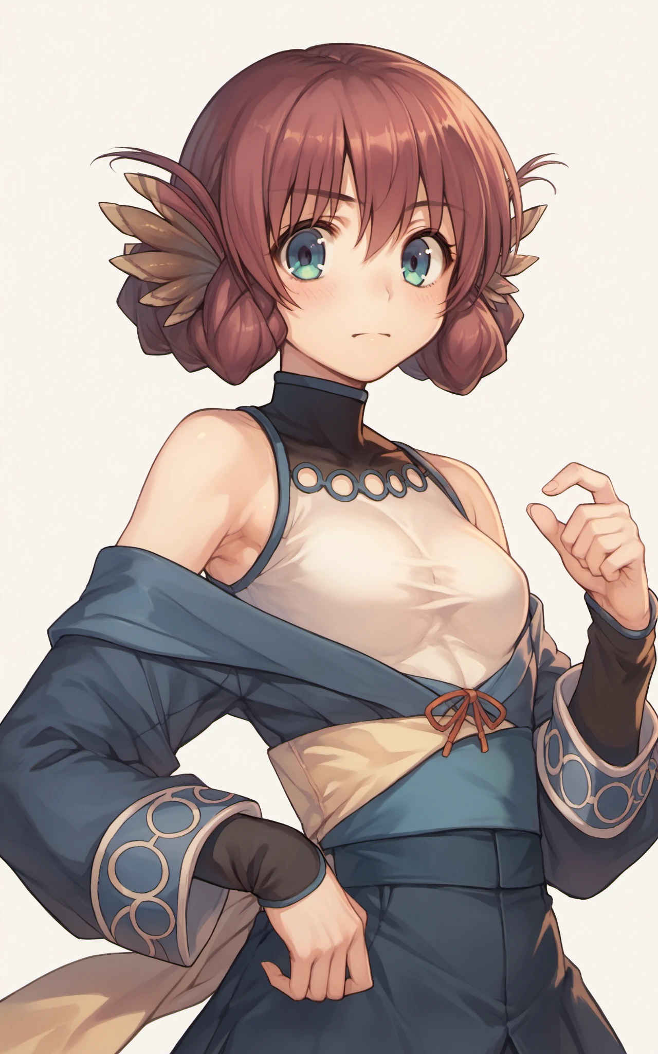 score_9,score_8_up,score_7_up,score_6_up,score_5_up,score_4_up,source_anime,<lora:nosuri_pony:0.8>,1girl,utawarerumono,utawarerumono: itsuwari no kamen,nosuri,<lora:Leaf_XL:0.8>,Amaduyu Tatsuki style,