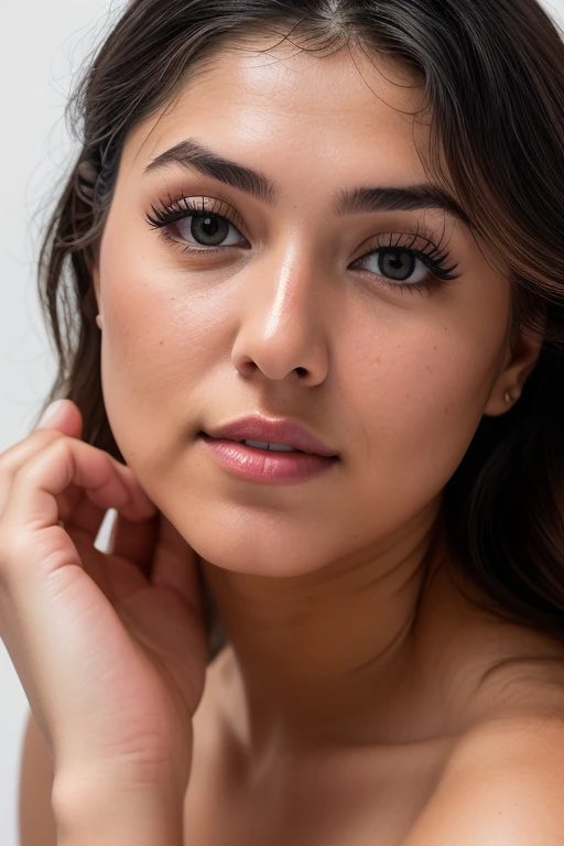 DEN_sera_onlyseraphinexxx
((headshot:1.1) portrait on a bright white background, (headshot:1.2), face focus, intricate (beautiful eyes:1.2), (wide open eyes:1.1), Big eyes, clean photo, side lighting, low contrast, low saturation:1.2),
bokeh, f1.4, 40mm, photorealistic, raw, 8k, textured skin, skin pores, intricate details <lora:epi_noiseoffset2:1>, epiCRealism