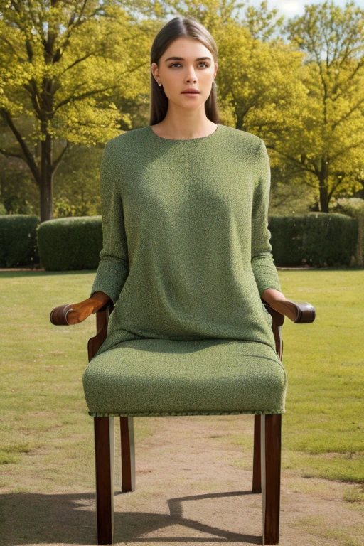 real, (realistic), super detailed, (4k), 8k, 21 year old woman is human chair, no legs, no arms, ch41r_91rl <lora:chair_girl-000004:1>