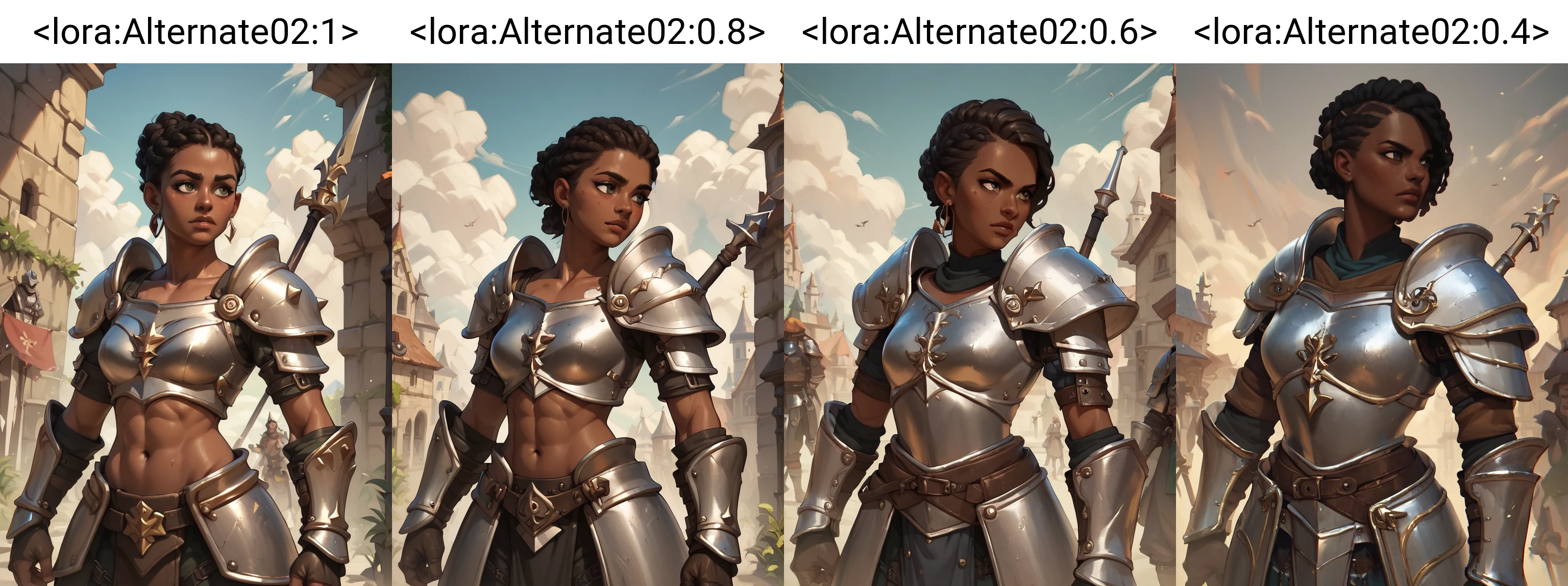 (((1girl))), sehele style, anime style, (((dark elf))) (((darkblue skin:1.6))) and (rocky skin texture) (((smoldering eyes))). Her ((bald:1.4)), no hair, ((no hair)), 8k, 4k, Unreal Engine 5, octane render, trending on pixiv, ((huge shoulder pads:1.7)) fanbox, skeb, (((white armor))), masterpiece, ((8 pack abs:1.2)),(huge breasts:1.4), (full bodied), wide hips, (full lips:1.5), smooth soft skin, big dreamy eyes, beautiful intricate, anime wide eyes, soft lighting, concept art, digital painting,