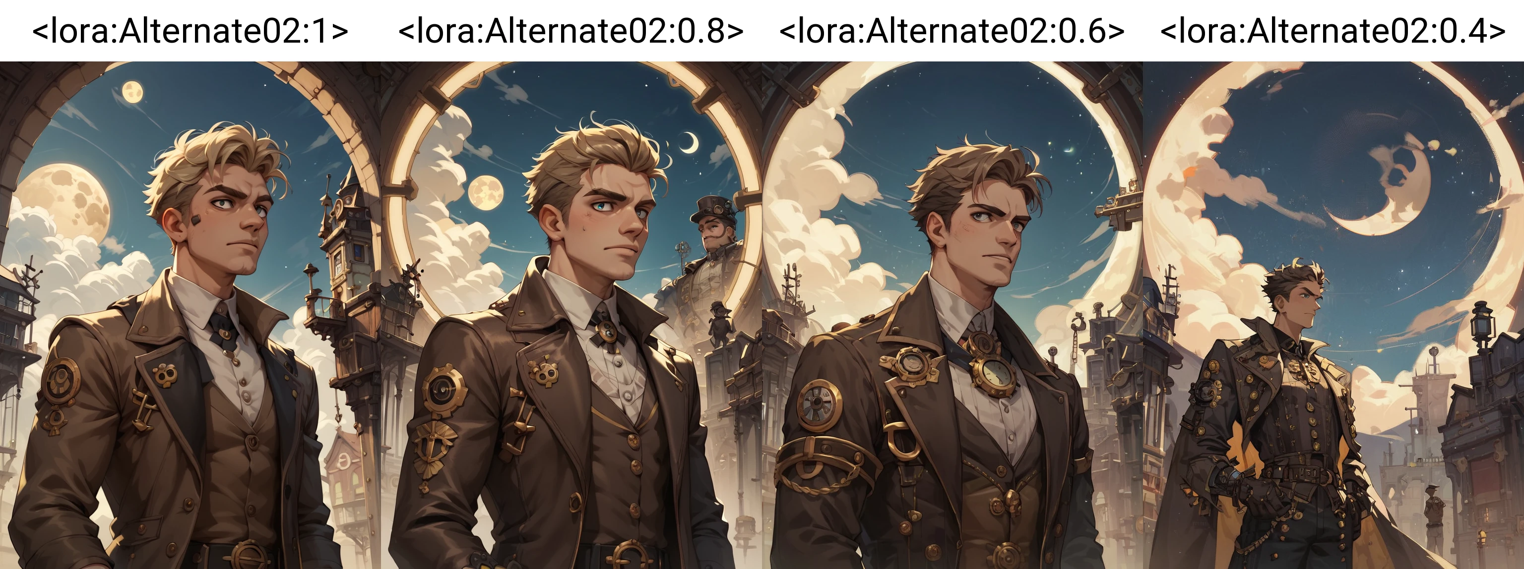 score_9,score_8_up,score_7_up,score_6_up,score_5_up,score_4_up,<lora:Alternate02:1>,delinquent on steampunk dirigible,steampunk,man,solo focus,night,sky,clouds,moon light ray,rating_safe,