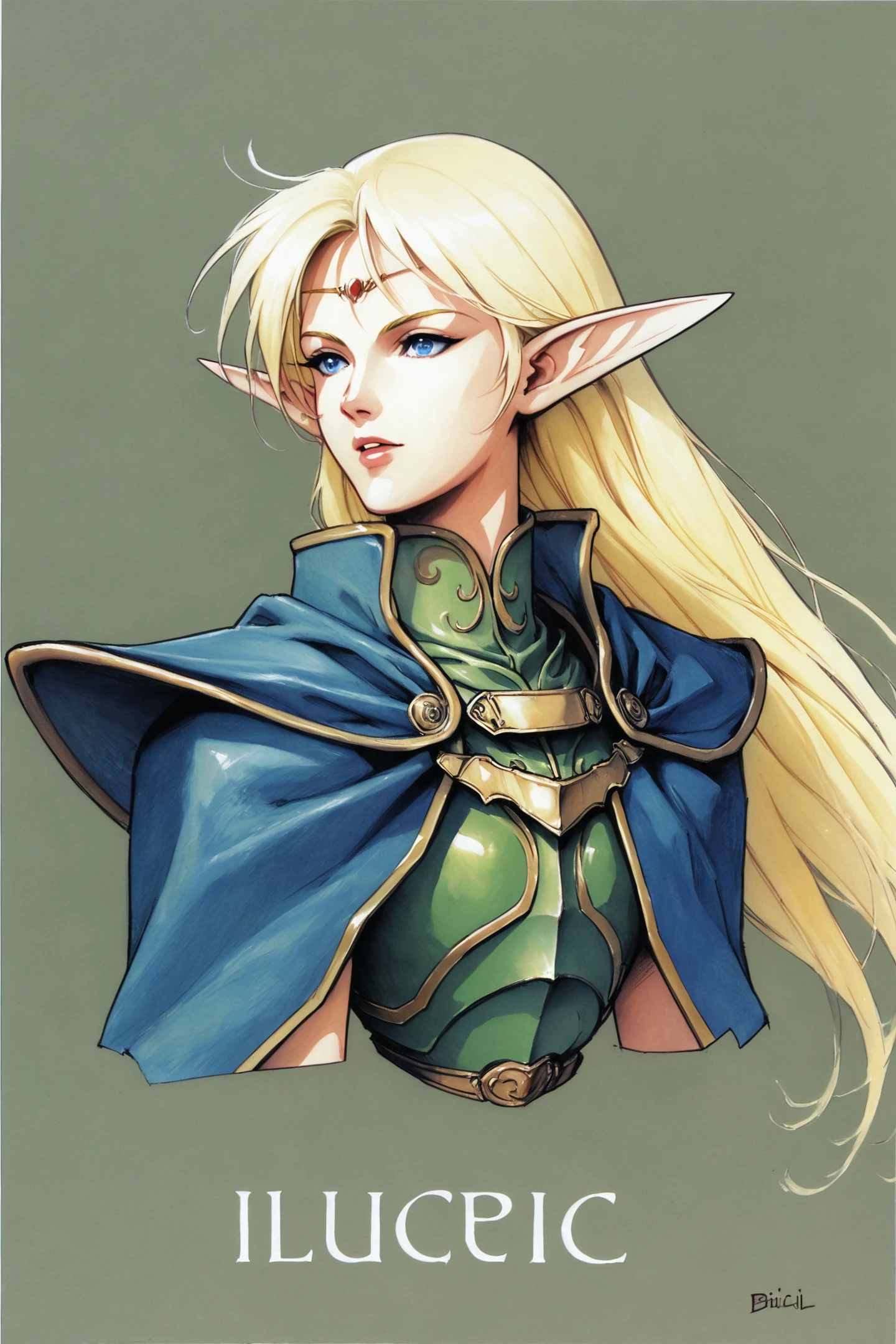 [PONY XL] Yutaka Izubuchi/出渕裕/出渊裕 《Record of Lodoss War》/《ロードス島戦記》/《罗德岛战记》 -Deedlit -Artist Style PONY_XL_v1.0