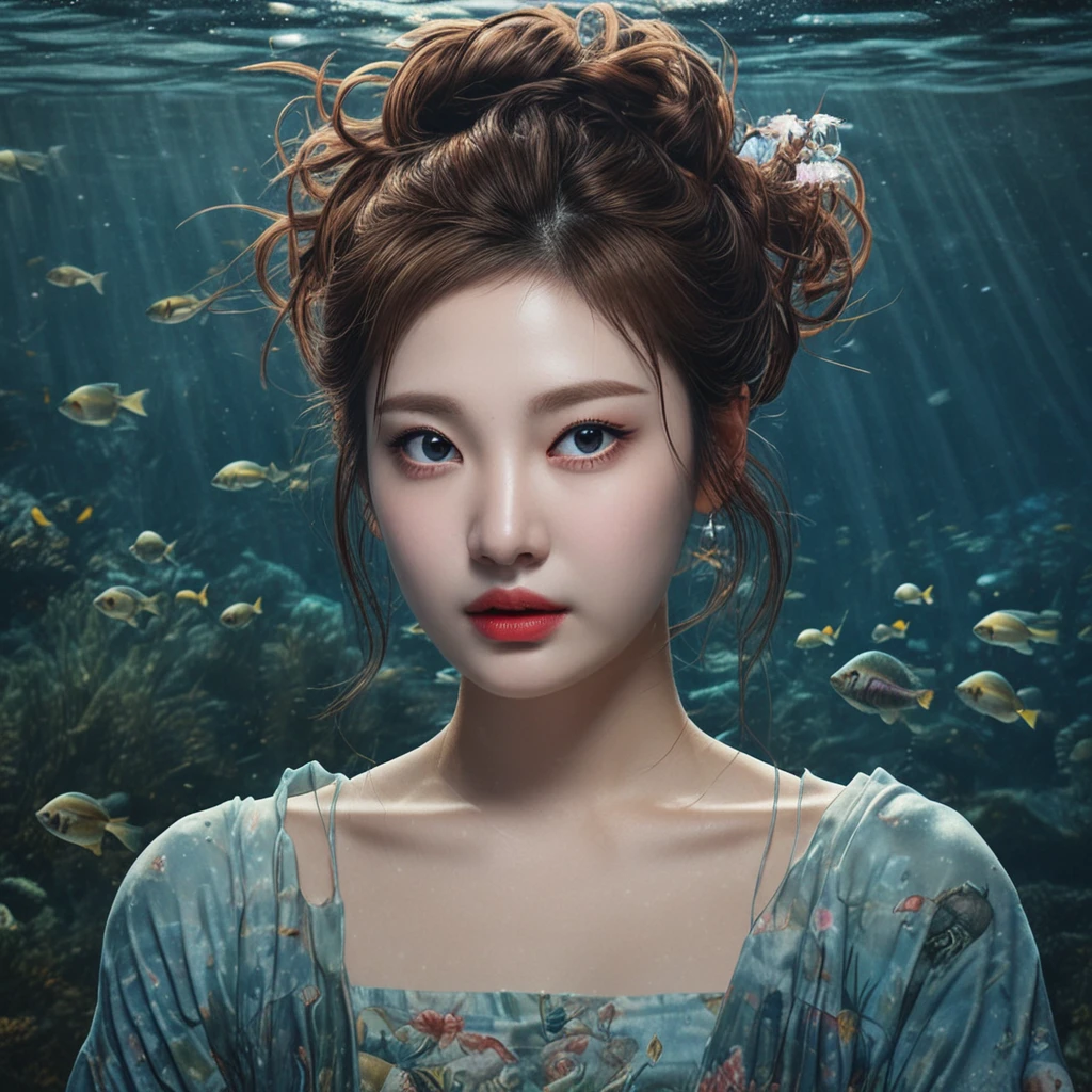 Ningning girl,
splash art, magical, matte painting, underwater, [detailed background], furled brow, top-down bottom-up , DeviantArt, highly detailed, evening, by (Jasper Johns:0.5) and by (Magali Villeneuve:0.25) and by (gil elvgren:0.25)
<lora:Ningning-v1:1>
<lora:sdxl_lightning_8step_lora:1>