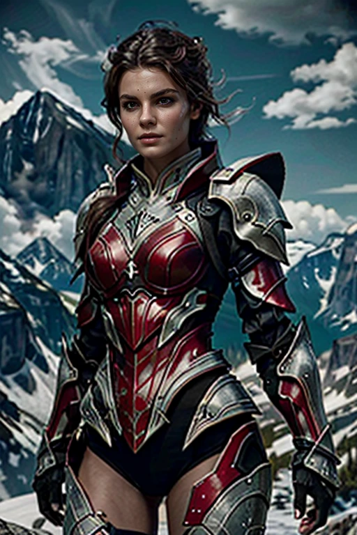 <lora:HXarmour_032:0.6>,mountain,Action pose,, hxarmour,1girl,(dark red armour:1.3),, ultra-detailed,extremely delicate and beautiful,(by exquisite colors block),masterpiece,best quality,unreal engine 5 rendering, light,movie,movie specffects,detailed details,HDR,UHD,8K,CG wallpaper,