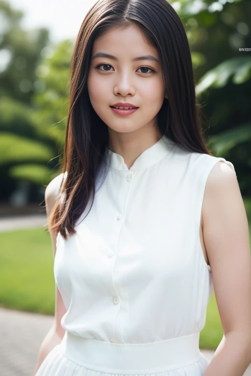 1girl,(RAW photo, best quality), (realistic, photo-realistic:1.4), masterpiece, an extremely delicate and beautiful, extremely detailed, 2k wallpaper, Amazing, finely detail, extremely detailed CG unity 8k wallpaper, ultra-detailed, highres, soft light, beautiful detailed girl, extremely detailed eyes and face, beautiful detailed nose, beautiful detailed eyes,cinematic lighting,perfect anatomy,
wearing a white frilly collared blouse,white skirt,(bokeh:1.2)
at a flower park,sakura flowers,flower garden,
<lora:imadamioV2_lora:0.7>,smile