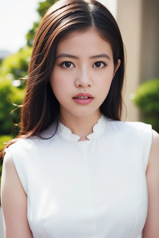 1girl,(RAW photo, best quality), (realistic, photo-realistic:1.4), masterpiece, an extremely delicate and beautiful, extremely detailed, 2k wallpaper, Amazing, finely detail, extremely detailed CG unity 8k wallpaper, ultra-detailed, highres, soft light, beautiful detailed girl, extremely detailed eyes and face, beautiful detailed nose, beautiful detailed eyes,cinematic lighting,perfect anatomy,
wearing a white avantgarde collared blouse,white skirt,(bokeh:1.2)
at a flower park,sakura flowers,flower garden,
<lora:imadamioV2_lora:0.8>