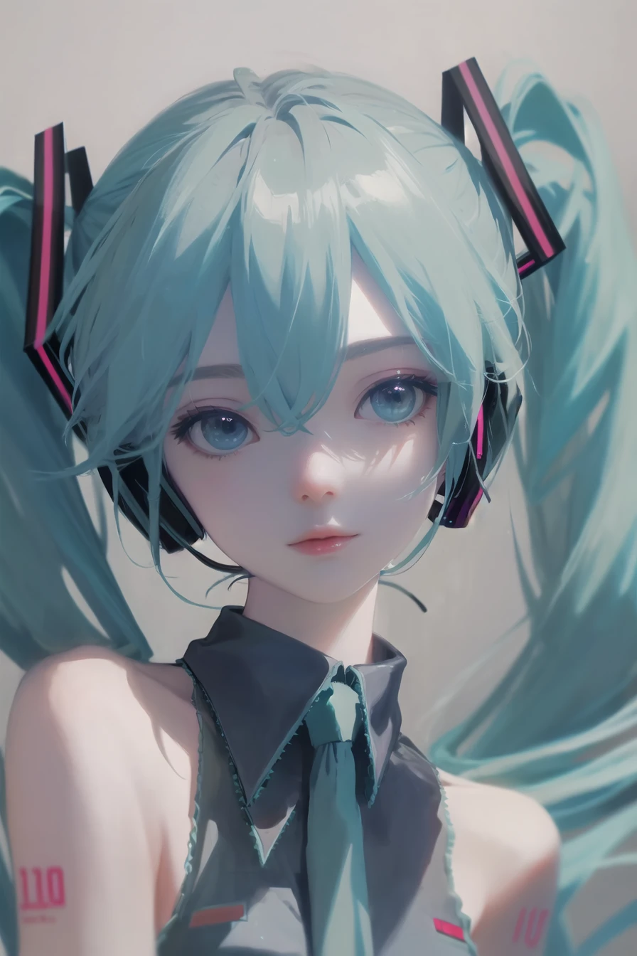 (masterpiece),best quality,portrait,upper_body,hatsune miku,