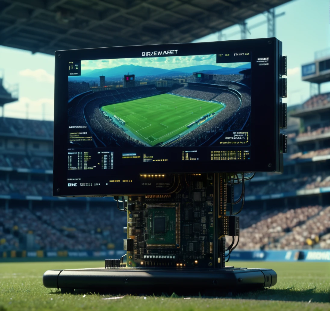 mboard artstyle, sports stadium, Braveheart (1995), Florence, Italy <lora:Motherboard artstyle - trigger is mboard artstyle:1>