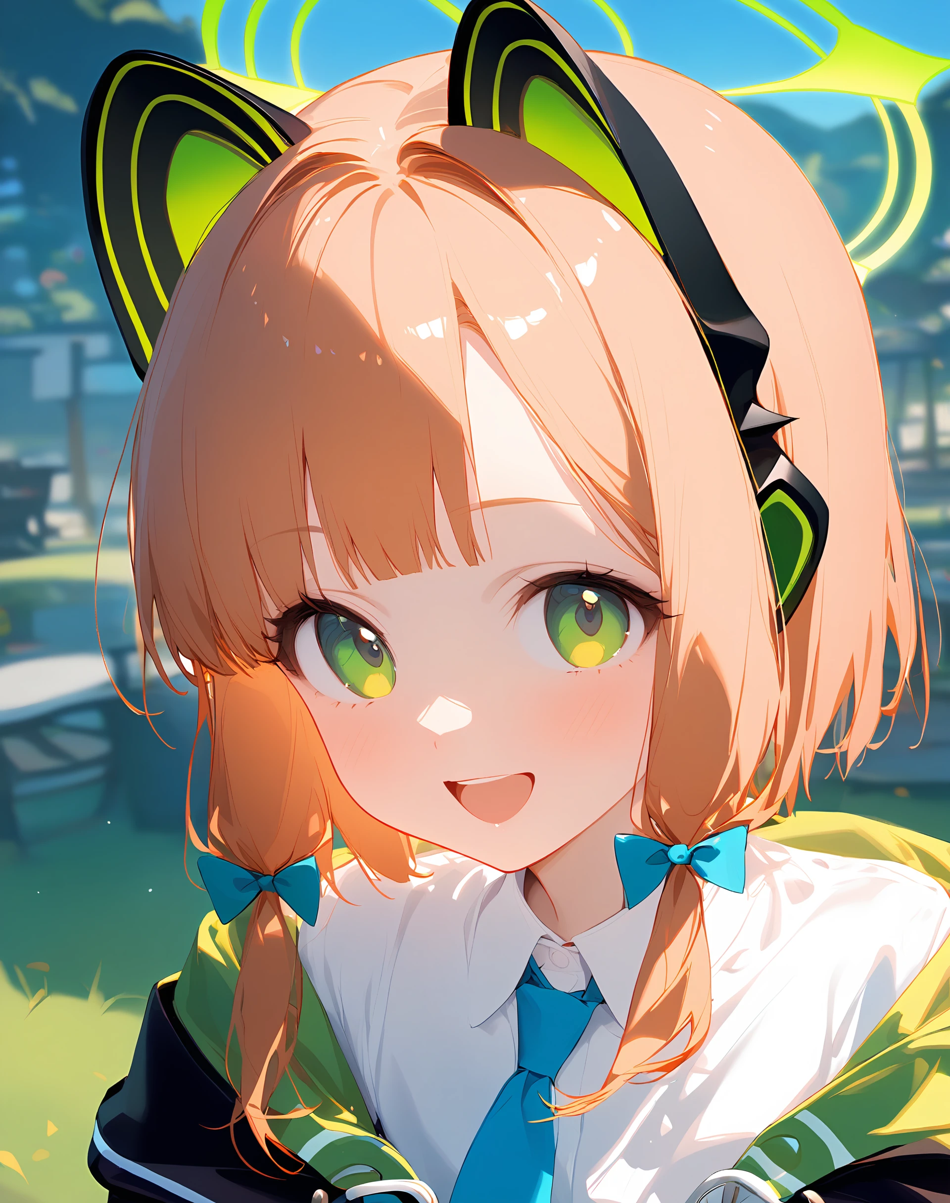 1girl, solo, midori \(blue archive\), sfw,outdoors, smile, :d,portrait,
<lora:a31_style_koni-000010:1>, <lora:outline_xl_kohaku_delta_spv5x:-0.7>