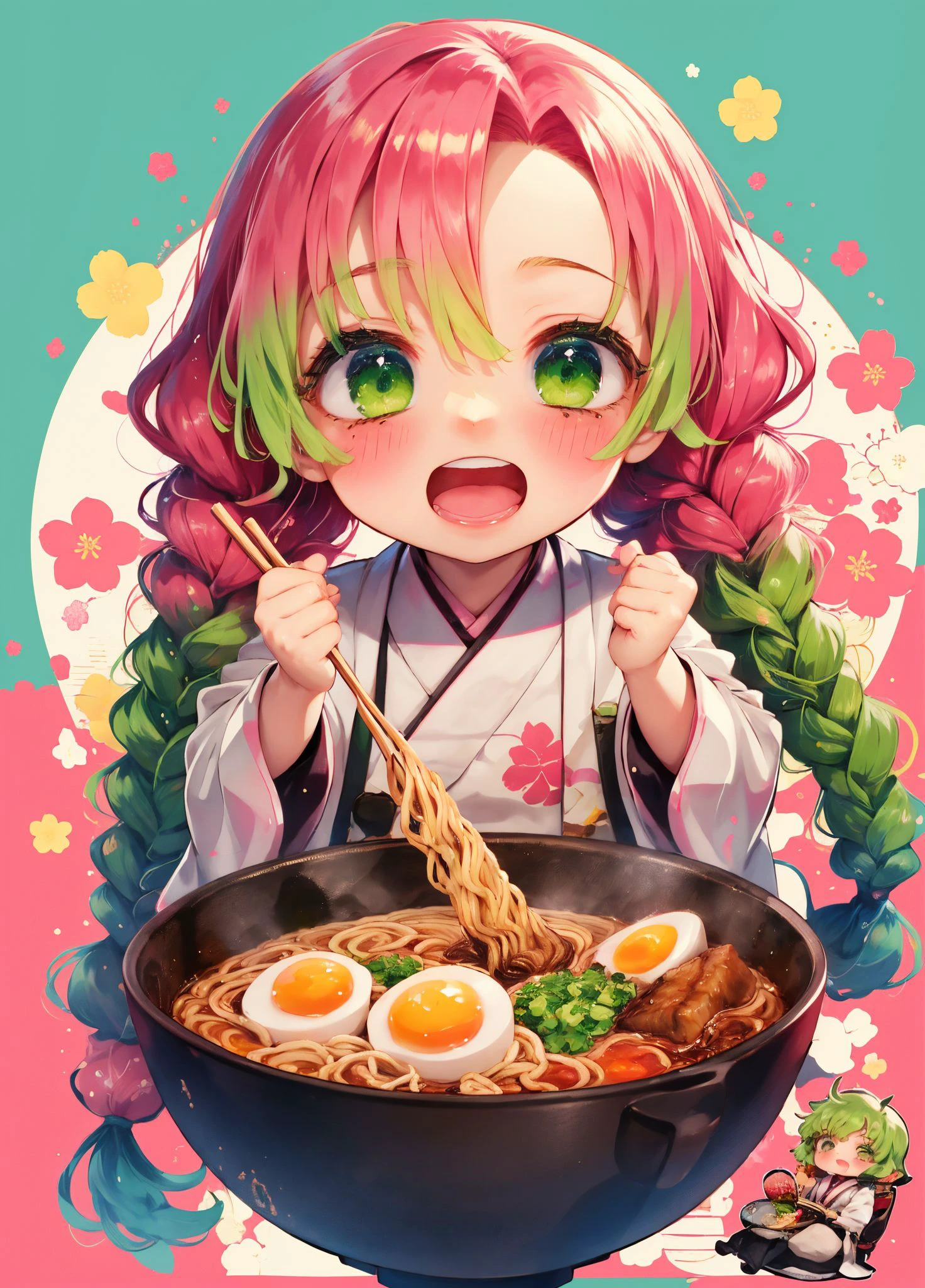 【Kimetsu no Yaiba】绪儿-Q版合集 甘露寺蜜璃 xuer Mitsuri Kanroj