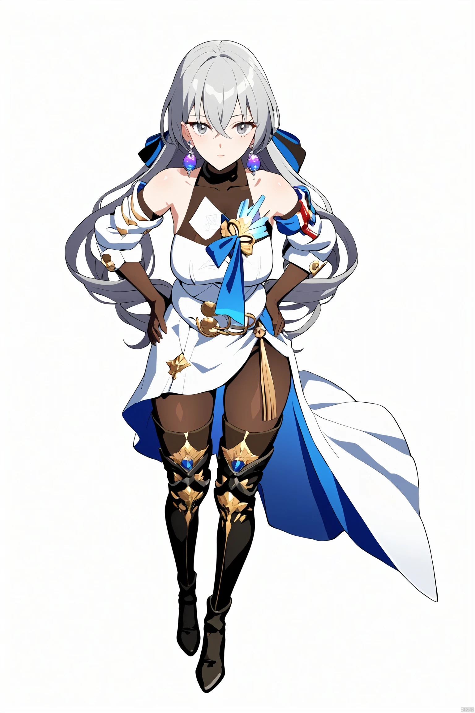 ((full body)), female, solo, (white background),