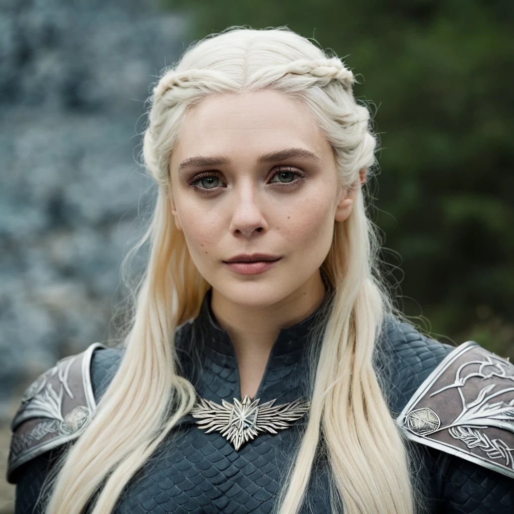 Skin texture, Closeup portrait photo of a stunning young woman dressed as a highborn noble character with white blonde hair from game of thrones,f /2.8, Canon, 85mm,cinematic, high quality, looking at the camera, (elixolsen), <lora:eliolsen_smaller_xl_7_standard_wo_cap-merger-21_42_51_03_04_03-elixolsen:1.05>