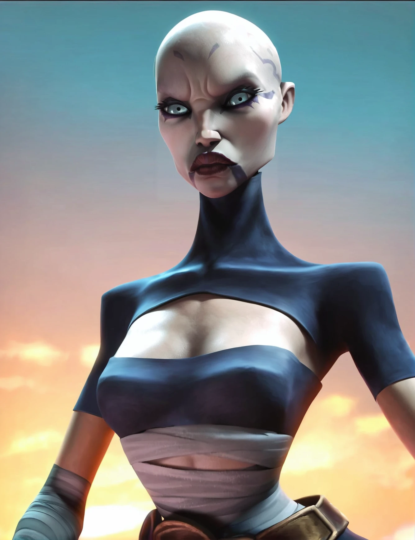 Asajj Ventress - Star Wars: The Clone Wars PonyDiffusion XL v1.0