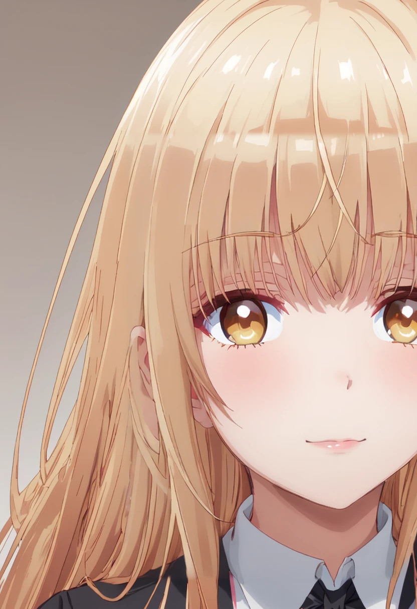 best quality, masterpiece, highres, solo, (shiina_mahiru_otonarinotenshisamaniitsunomanikadameningennisareteitaken:1.10), 1girl, closed mouth, portrait, blush, looking at viewer, smile, close-up, anime_style, 3 <lora:shiina_mahiru_otonarinotenshisamaniitsunomanikadameningennisareteitaken:0.80>