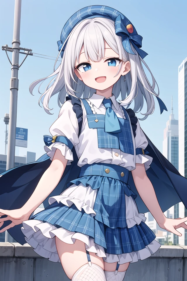 A smiling smile