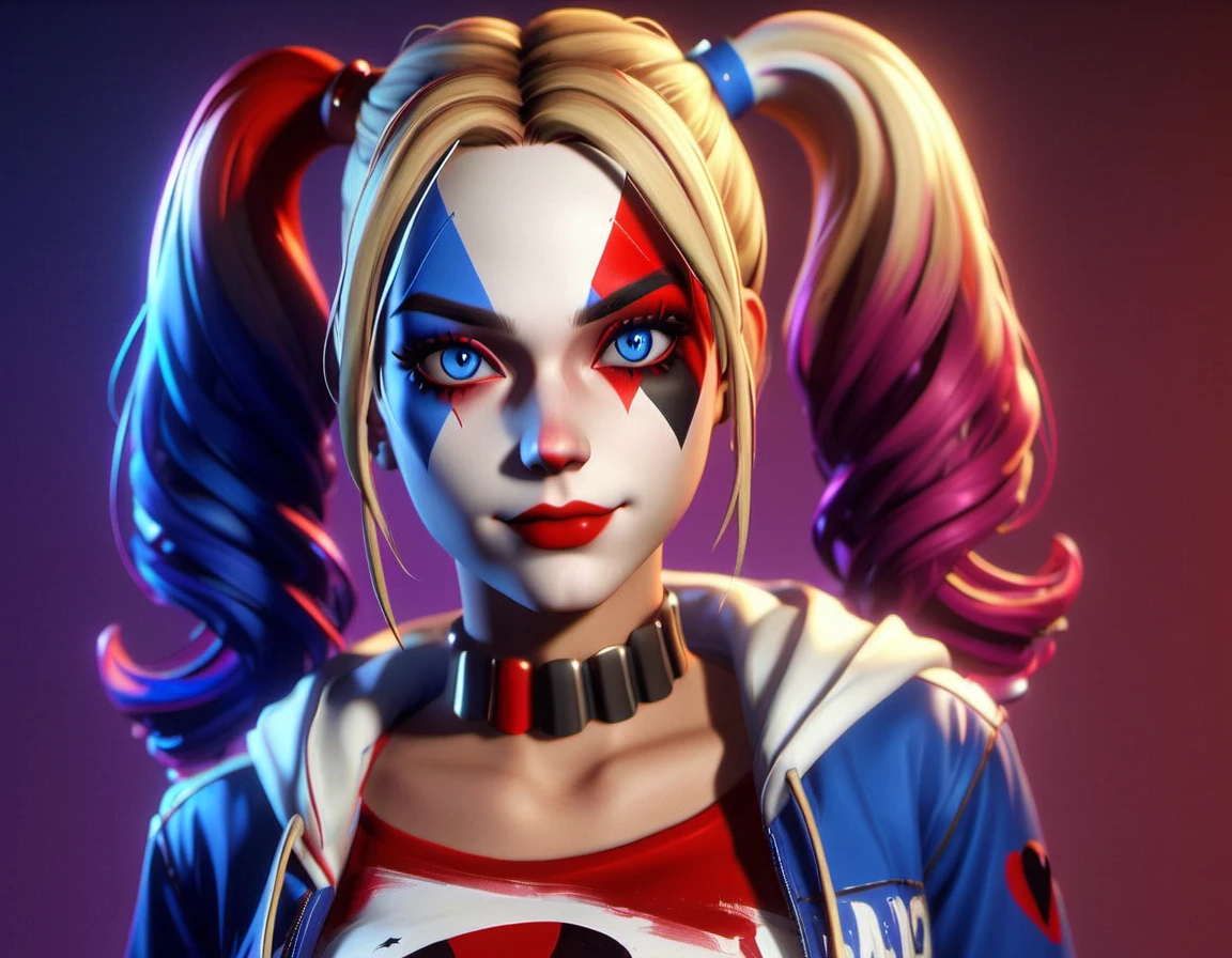 LIS-style, beautiful gorgeous harley quinn