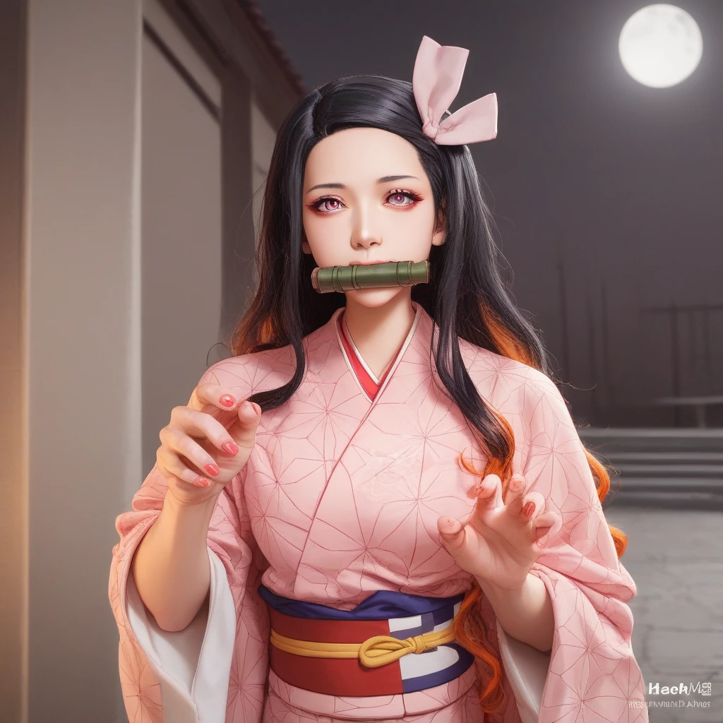 [PonyXL]Nezuko Kamado (4 outfit) v1.0