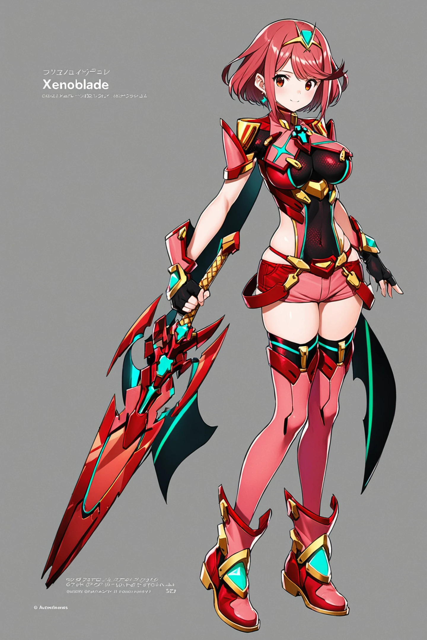 [XL] saitom/斋藤将嗣(Saito Masatsugu)/猫マル商店 《Xenoblade 2》/《异度神剑2》- Artist Style XL_v1.0