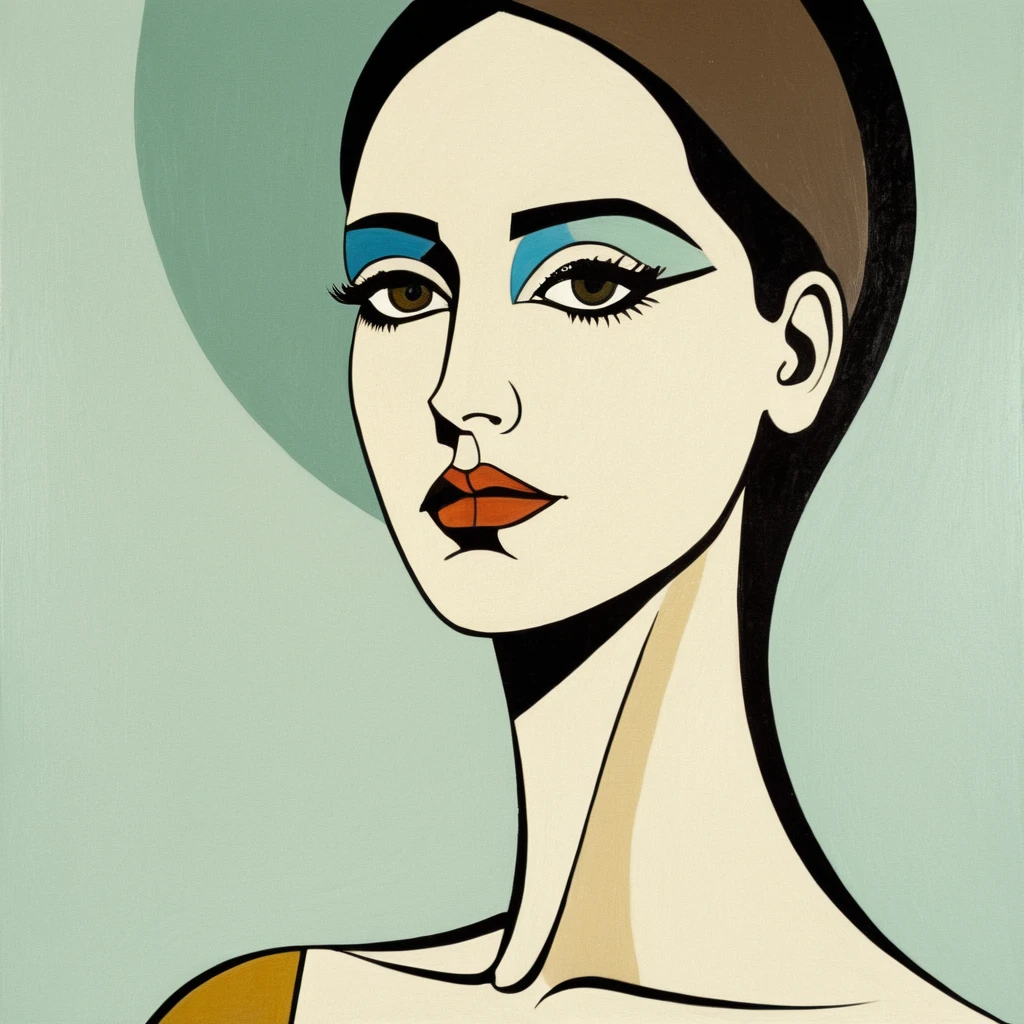 Picasso cubism art of a woman,subtle colors, minimalist, faint,  jenxcoleman,    <lora:jencoleman_32_small_xl_7_standard_wo_cap-merger-29_52_04_06-jenxcoleman:1>