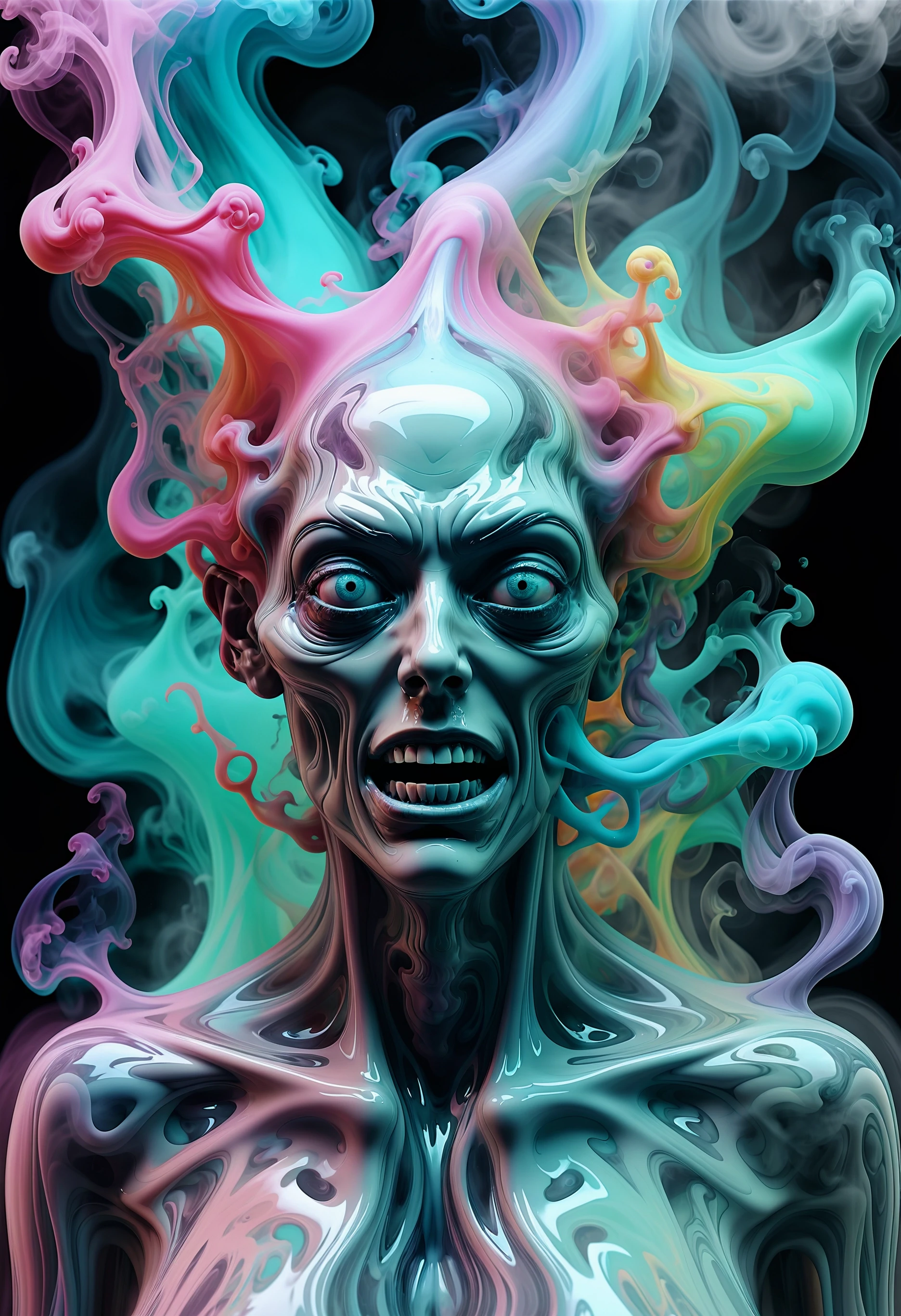 horror-themed lovecraftian horror Shameful, Pastel Colors, concept art, Peaceful, Desaturated, Rule of Thirds, Cubo-futurism, Vivid Colors, (smoke style, dissolve, swirling, photography:1.1) , Translator, Making funny face, Embarrassing, anaglyph filter, Tranquil, Angry, Fujicolor, Hispanicore, Shameful, Pastel Colors, concept art, Peaceful, Desaturated, Rule of Thirds, Cubo-futurism, Vivid Colors, (smoke style, dissolve, swirling, photography:1.1) , Translator, Making funny face, Embarrassing, anaglyph filter, Tranquil, Angry, Fujicolor, Hispanicore . eldritch, cosmic horror, unknown, mysterious, surreal, highly detailed . eerie, unsettling, dark, spooky, suspenseful, grim, highly detailed