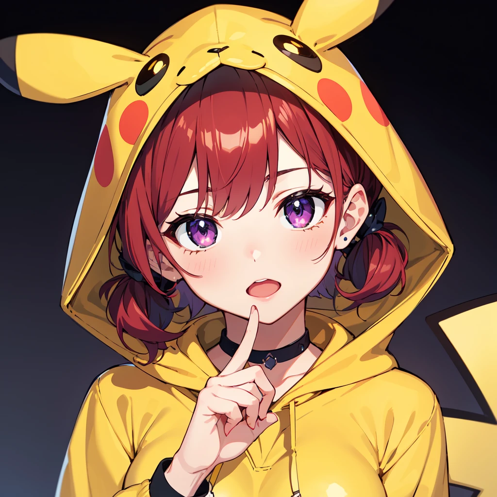 HDA_Masterpiece, 1girl, HDA_Hikari,  HDA_PikachuCosplay