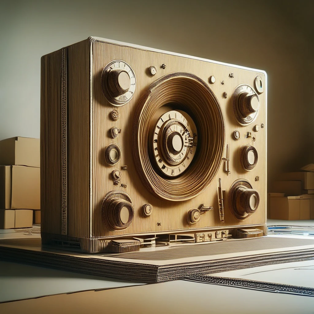 score_9, score_8_up, score_7_up, score_6_up, <lora:CardboardStylePony:1> CardboardStyle rotary phone made out of cardboard, source_anime, (Masterpiece:1.3) (best quality:1.2) (high quality:1.1)