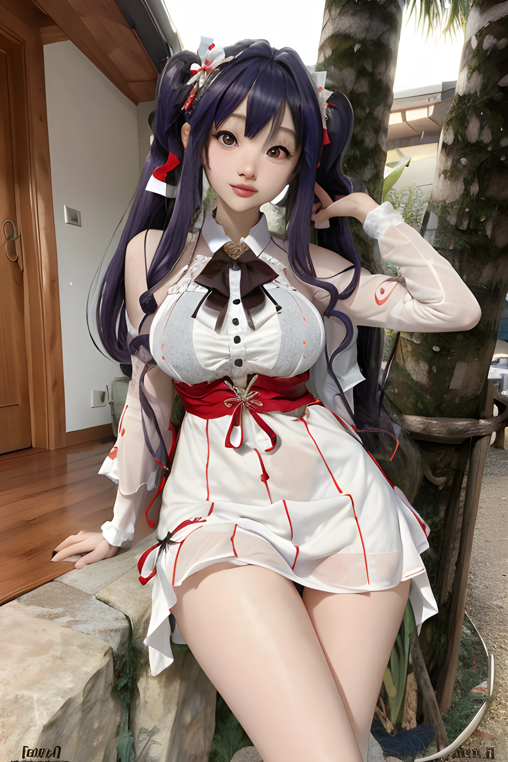 masterpiece, best quality, 1girl, hidori,(fully clothes), dress