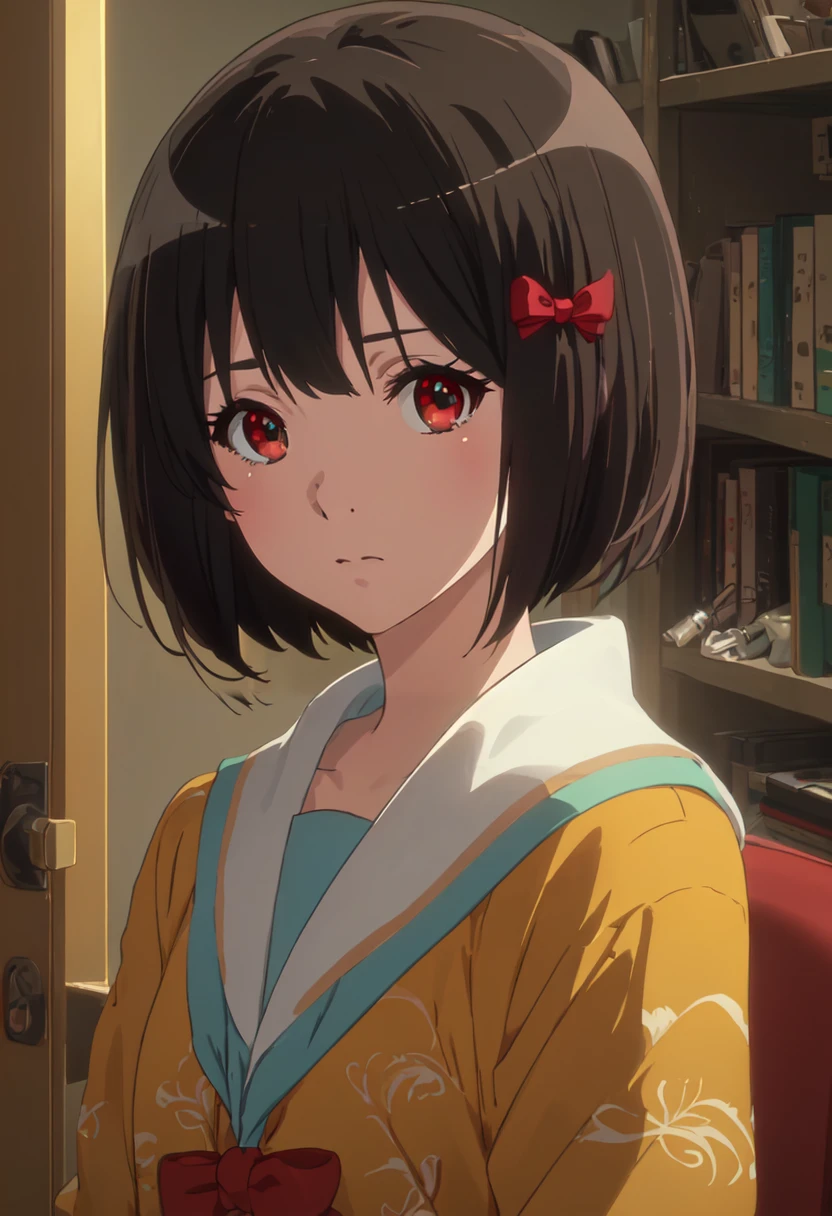 (safe:1.10), best quality, masterpiece, highres, solo, (hisaishi_kanade_soundeuphonium:1.10), portrait, looking at viewer, anime_style, 11 <lora:hisaishi_kanade_soundeuphonium:0.80>