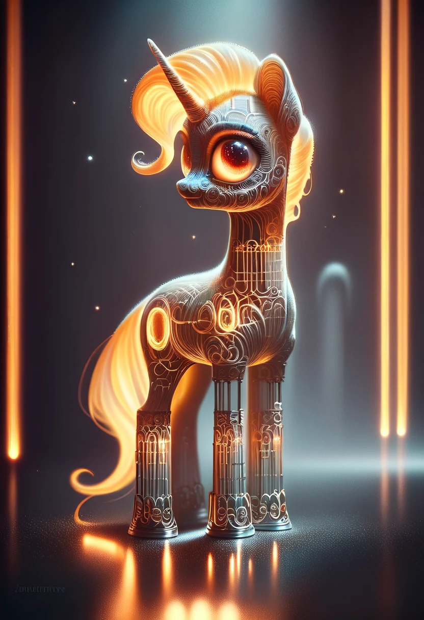 score_9, score_8_up, score_7_up,score_6_up, score_5_up,detailed light,   DonMN1x137ub35XL,nixie, pony,orange glow,  (intricate detail, cinematic lighting, amazing quality, amazing shading, soft lighting, Detailed Illustration, wallpaper), rating_safe   <lora:myLoraPony\DonMN1x137ub35XL-pony-000008:1.2>