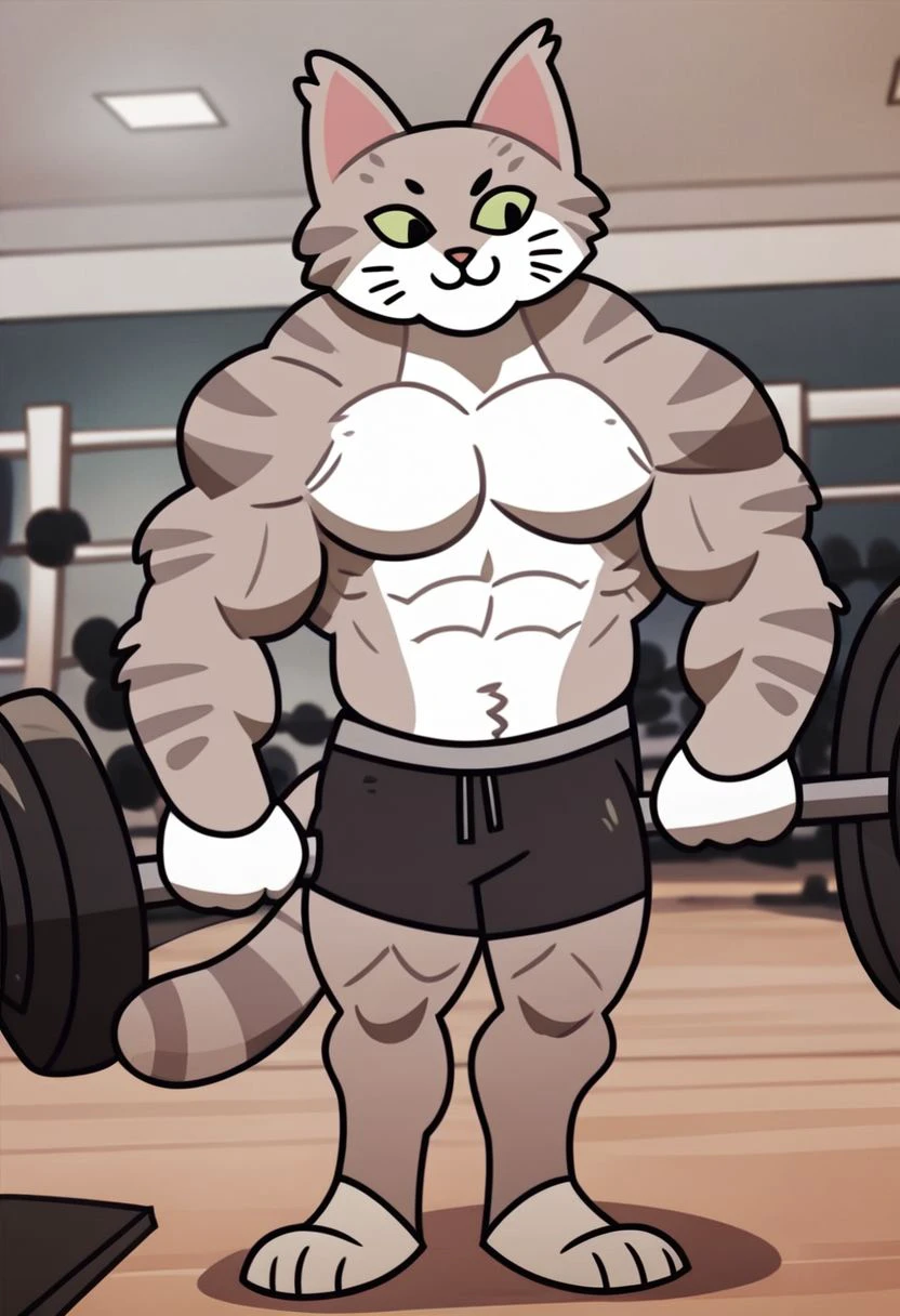 score_9, score_8_up, score_7_up, score_6_up, score_5_up, score_4_up,
beautiful, vector,
cat, furry,
Fizruk,
gym, weights, muscles, shirtless