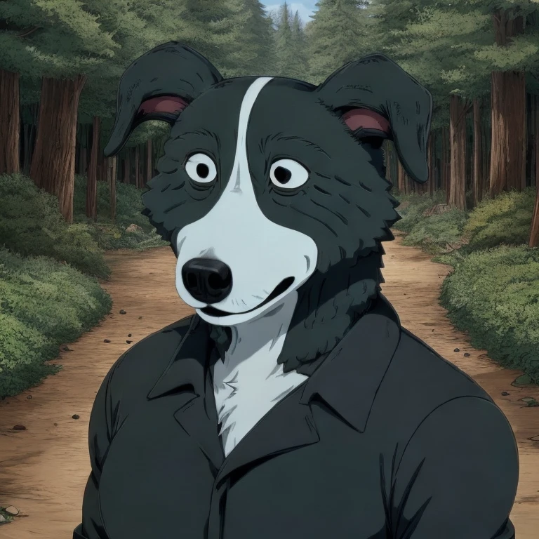 <lora:mrpickles:1> mrpickles
anthro, solo
muscular
male, clothed
half-length portrait, forest background, detailed anime, <lora:fluffyrock-quality-tags-v4.rc11.5:0.8> best quality, good quality, masterpiece, high quality