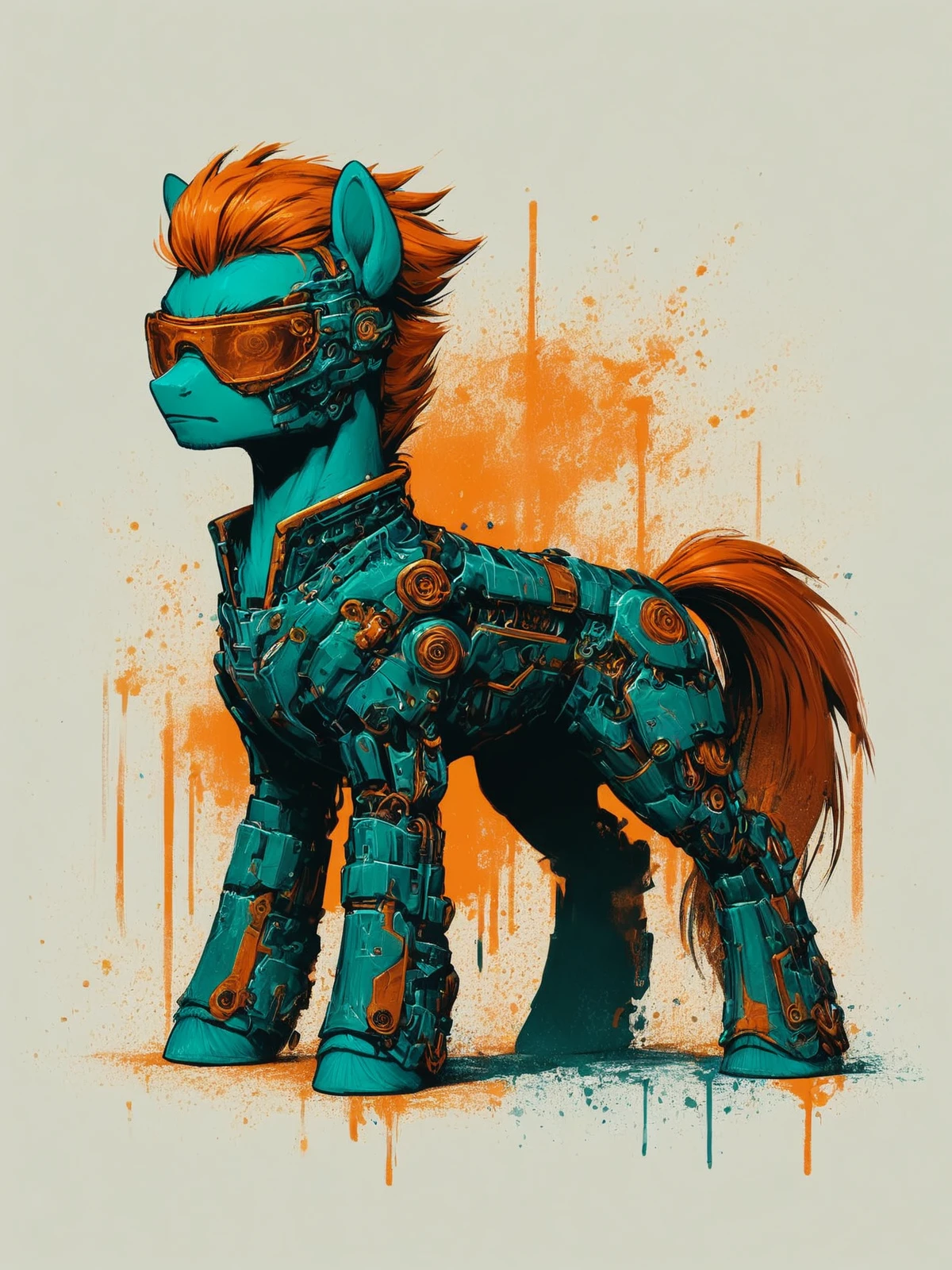 score_9, score_8_up, score_7_up, cinematic photo, dramatic lighting, dynamic pose, pony <lora:Neon_Splash_Art_for_Pony:1>