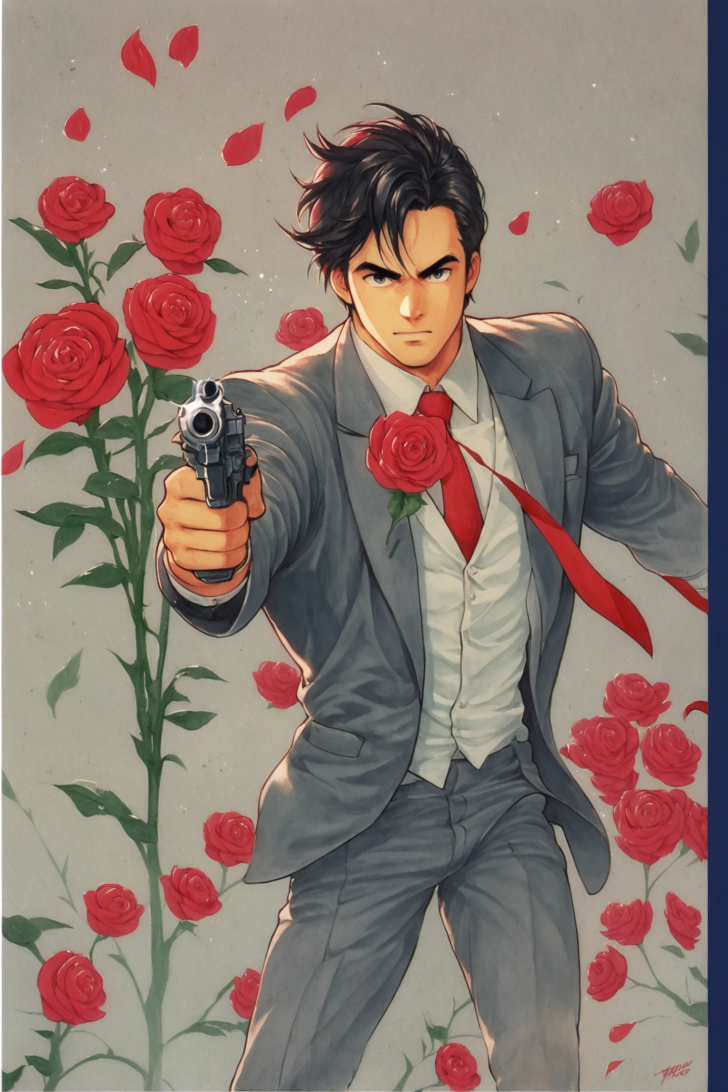 [PONY XL] Tsukasa Hojo/北条司 《City Hunter》/《城市猎人》《Cat's Eye》/《猫眼三姐妹》- Artist Style PONY_XL_v1.0