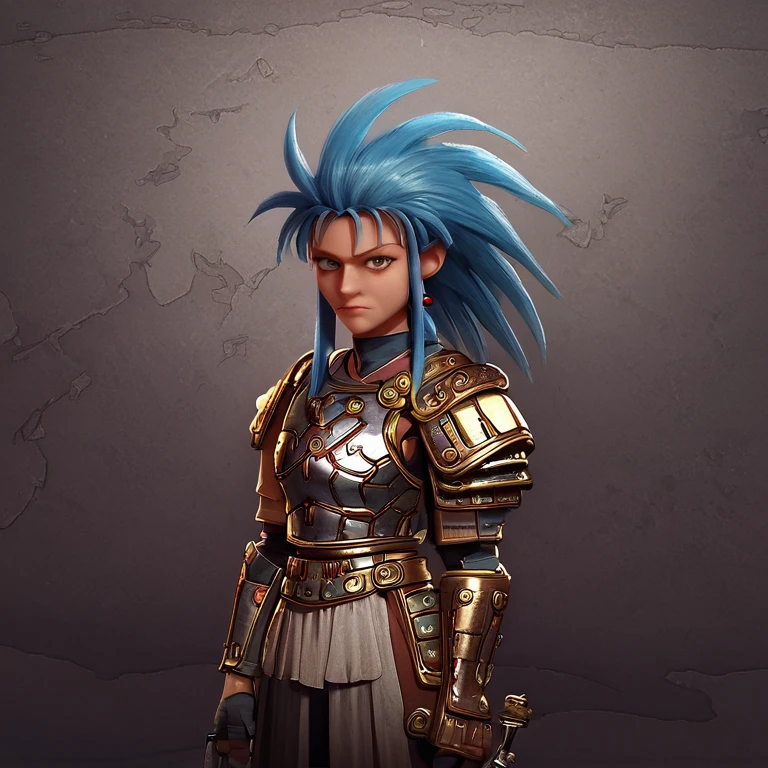 score_9,score_8_up,score_7_up, civ6style, solo,1girl <lora:Civ6 Leader styleV1:0.99> <lora:Pony_XL_Ryouko:0.99> ryouko \(tenchi muyou!\), armor, jewelry, weapon, , (high quality, detailed, beautiful),