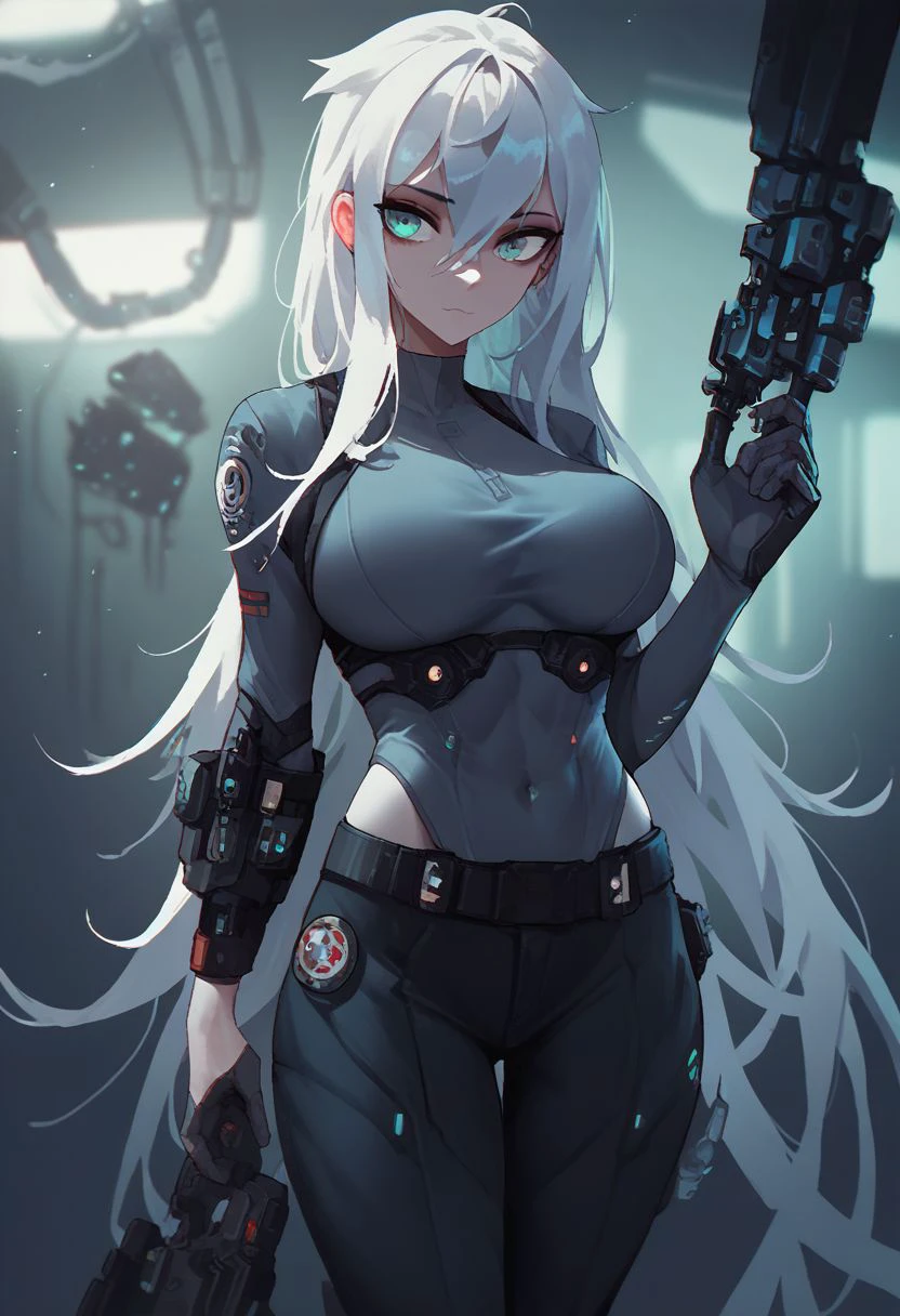 score_9. score_8_up, score_7_up, score_6_up, score_5_up, score_4_up, <lora:ju4nGXLP:0.9> ju4ng, 1girl, curvy, long hair, science fiction,