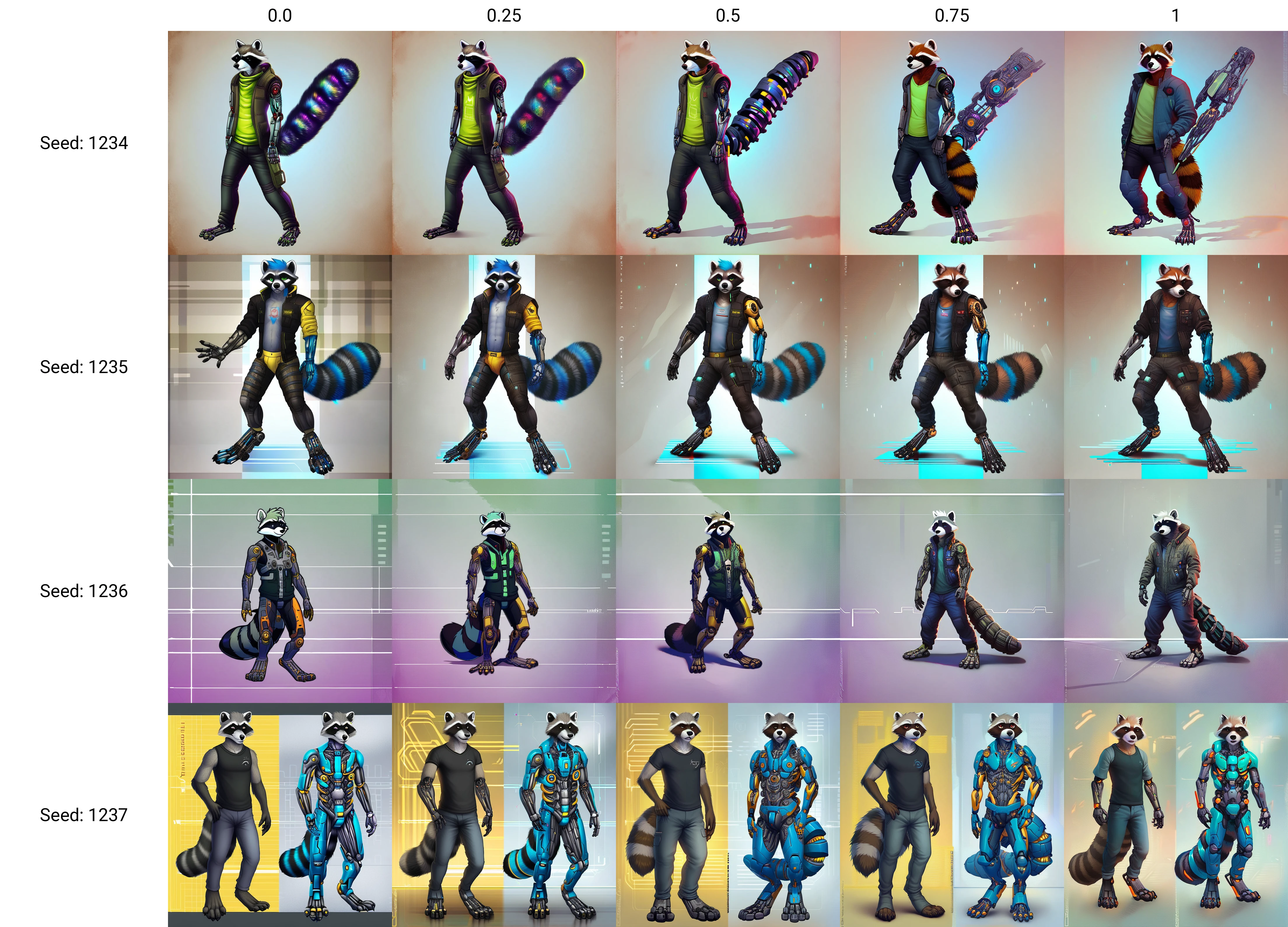 score_9_up, score_8_up, score_7_up, score_6_up, score_5_up, score_4_up BREAK male, raccoon, full length portrait, detailed background, clothed, anthro, source_furry, cybernetic tail, cybernetic spine, cyberpunk, mechanical tail, purple <lora:Pony_QualityV4.0:0.0>