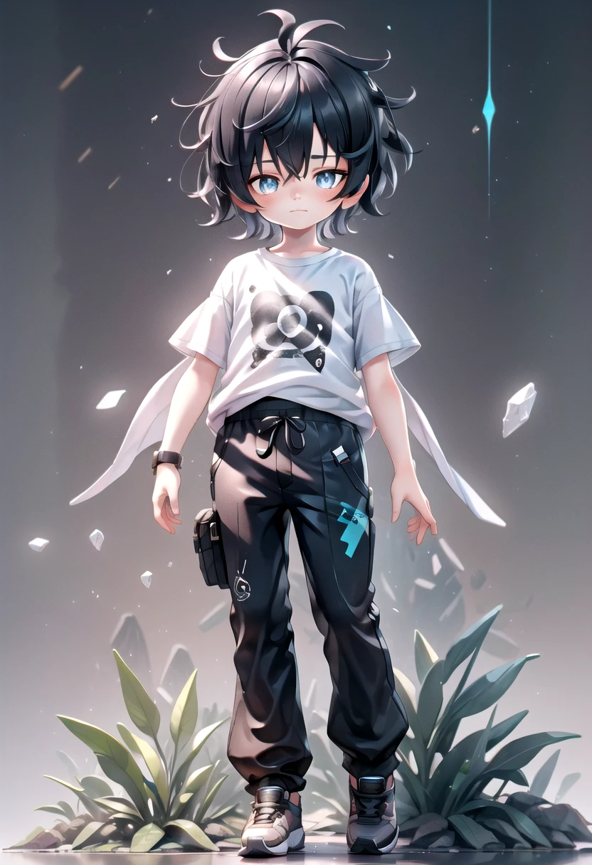 <lora:cutifiedanimecharacterdesign_variant_type_C_SD_v10:0.5>
type-c,
1boy, solo, forest, wooden village, short hair, t-shirt,black box pants,
full body, looking at viewer, faint smile,
The soft lighting and detailed surroundings create an immersive environment where imagination runs wild,
hyper-detailed, high quality visuals, dim Lighting, ultra-realistic, sharply focused, octane render, 8k UHD