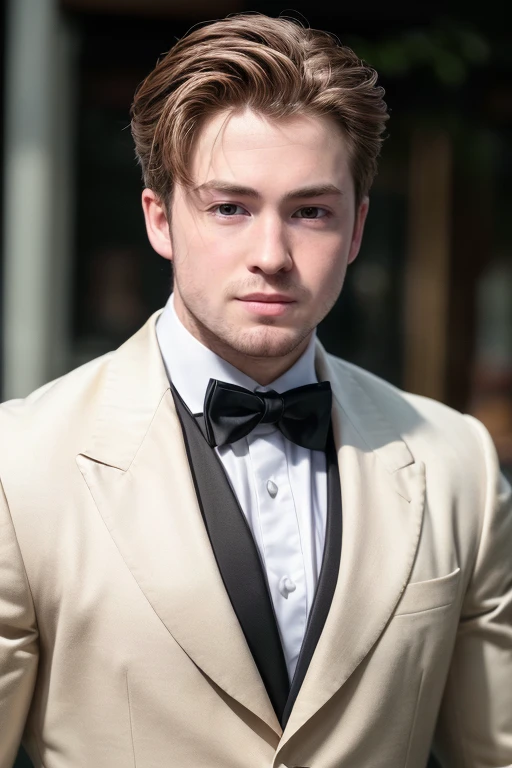 kitconnor, face, man, beard, tuxedo, hair slicked back (absurdres, highres, ultra detailed) ((masterpiece)), ((best quality:1.1)), High Resolution, 8k,1boy, best quality, masterpiece, (photorealistic:1.4), 4k, high quality, masterpiece, best quality, highres, dynamic poses, realistic, mature male, looking at viewer <lora:kitconnor:1> <lora:add_detail:1>