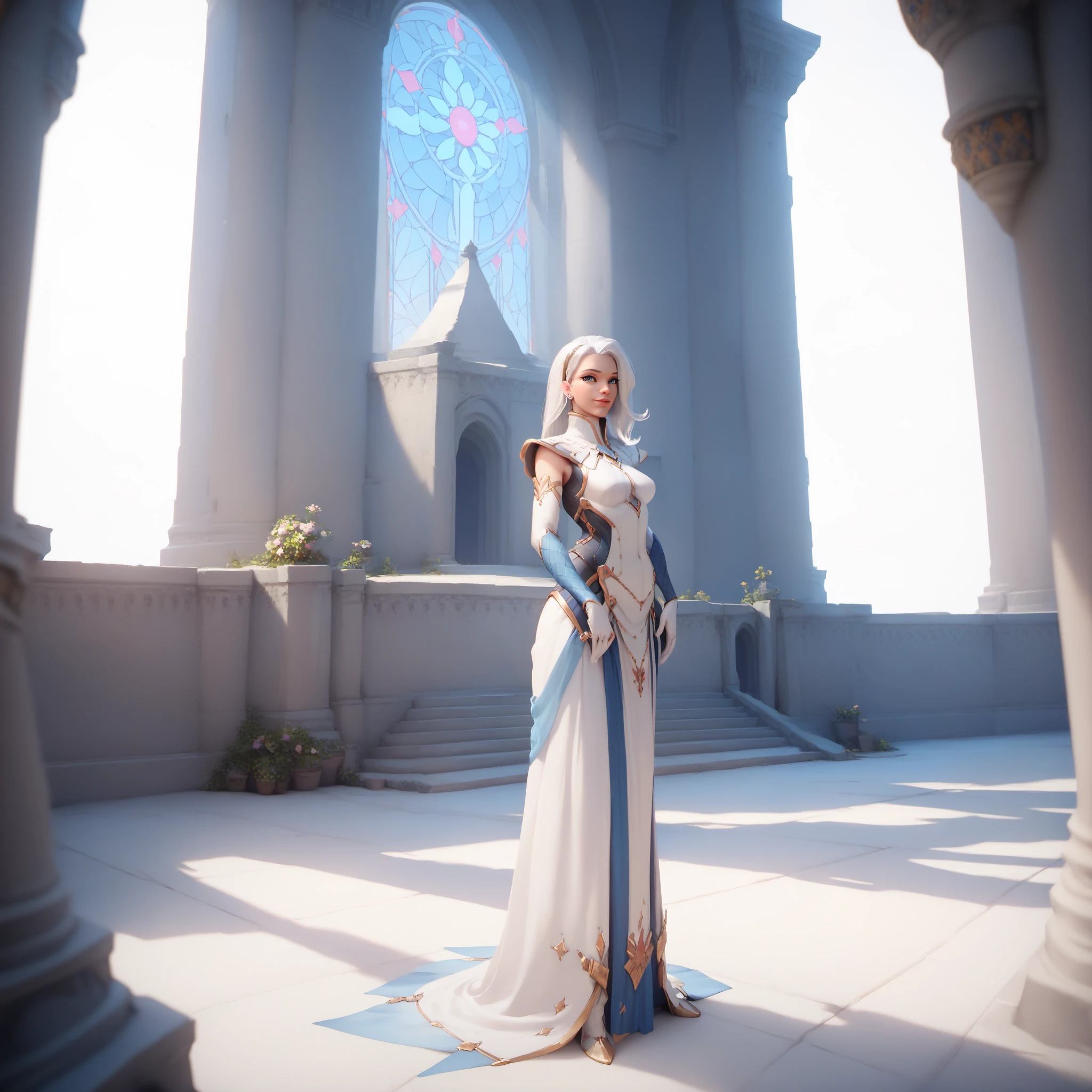 score_9, score_8_up, score_7_up,score_6_up, score_5_up, high res, 1girl, white long hair with blue eyes, standing in front the palace,
owstyle,<lora:owstylexlv2:1>
