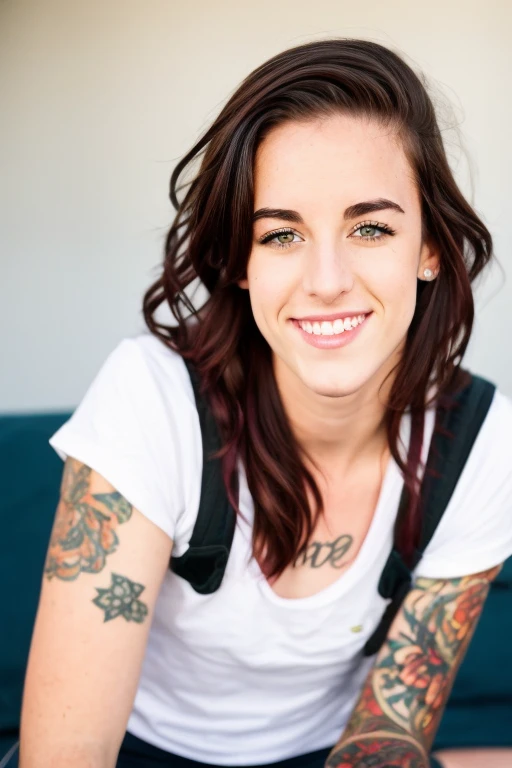 caitlinclark, 8k, 1girl, 22 years old, (suicidegirls.com:1.3), best quality, highly detailed, detailed face, 