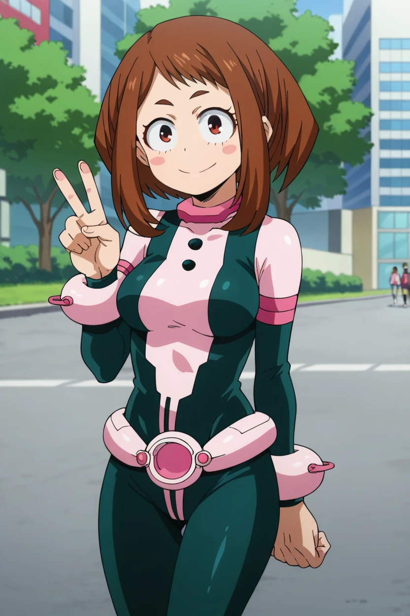 Ochako Uraraka麗 日 お 茶 子 - Boku no Hero Academia Pony Character - SeaArt AI...