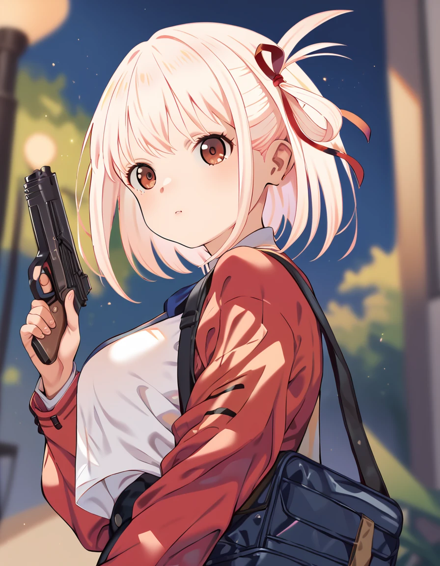 score_9, score_8_up, score_7_up, score_6_up, a girl is outdoors in the night, recharging a handgun, from side, looking at viewer, night_time, nishikigi chisato,
<lora:kink_style_xl_v5:1.2>