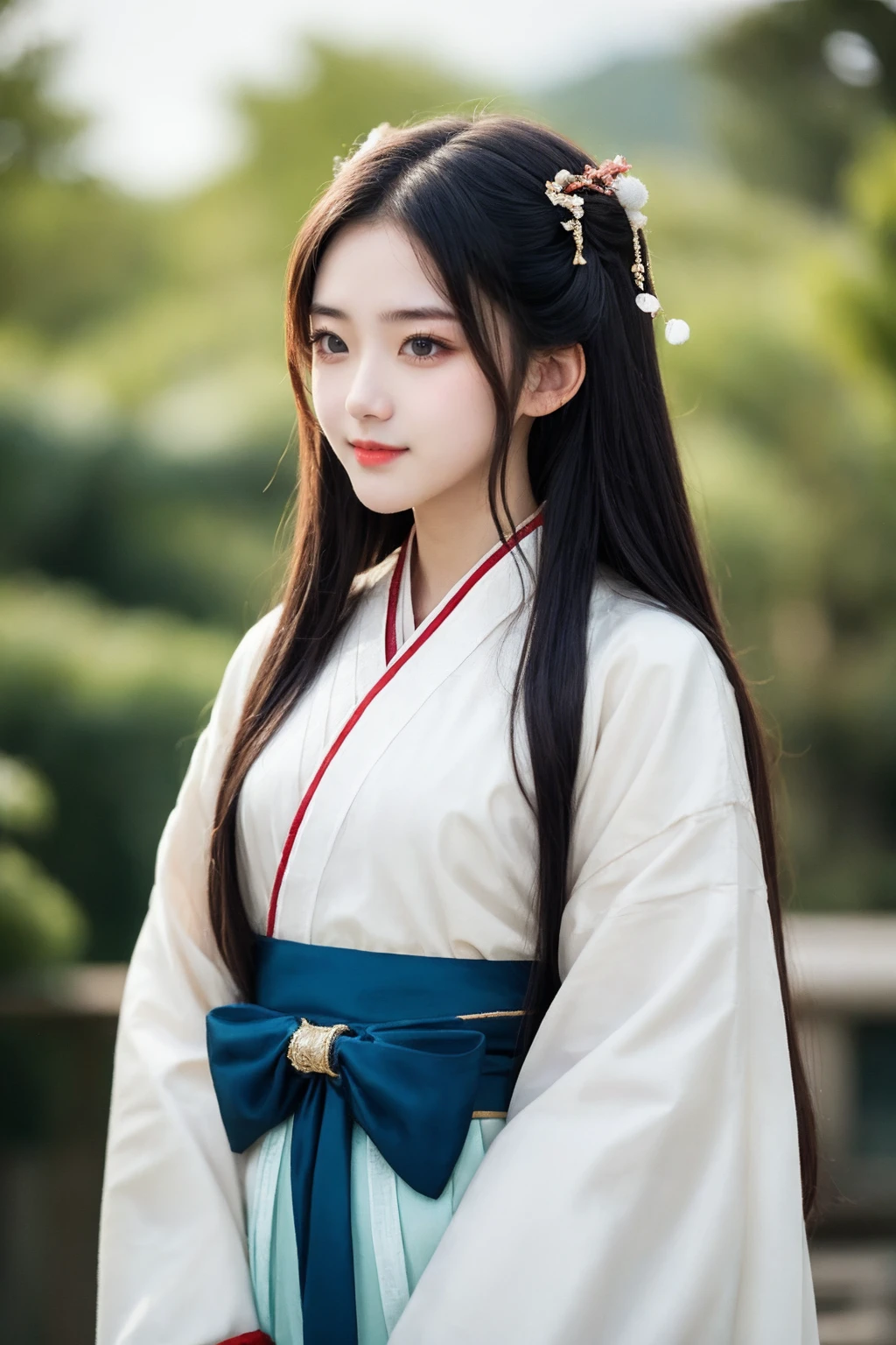 1girl,upper body,hanfu,