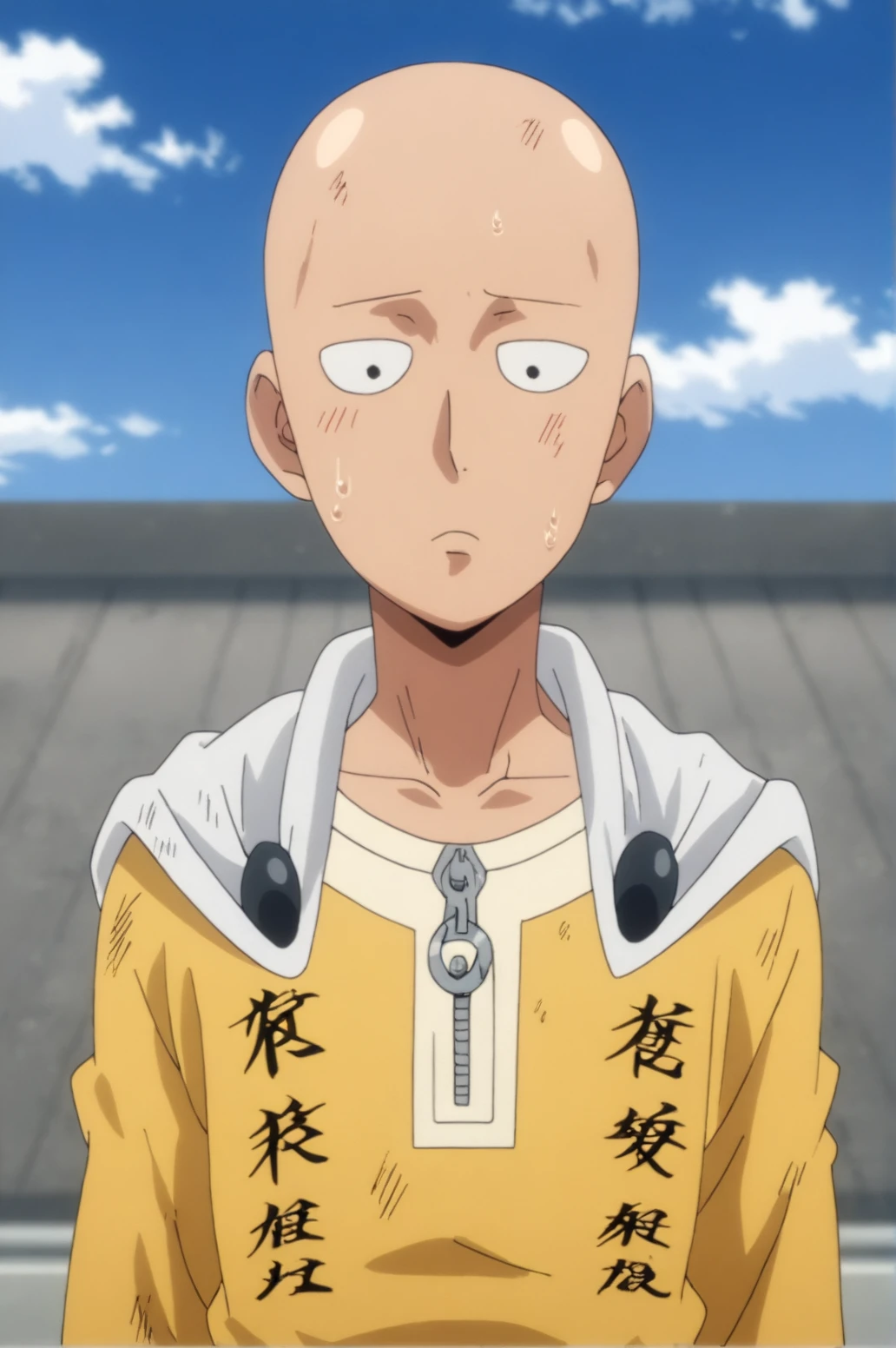 rating_explicit, ((sharp, masterpiece)), clear lines, saitama, upper body