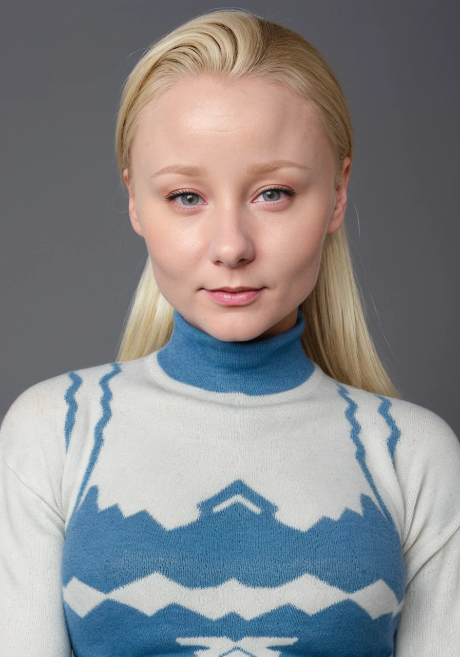 sexypattycaketi portrait wearing turtleneck sweater
