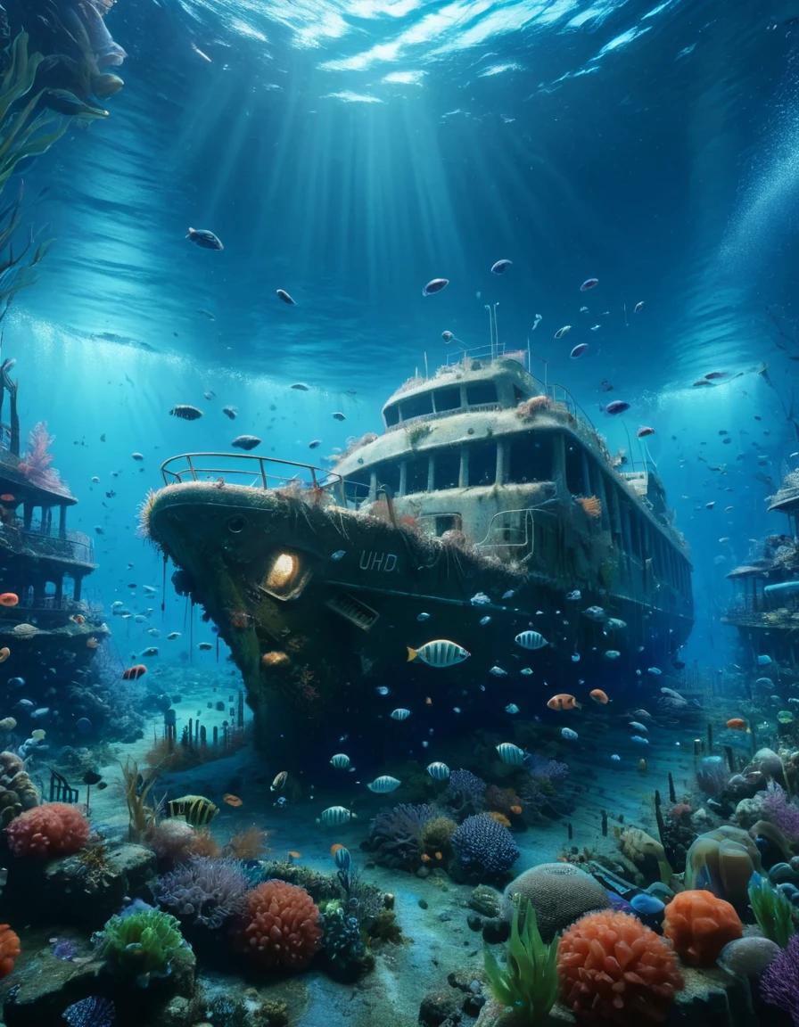 underwater city, 8k, uhd, best quality, trending on arstation, masterpiece <lora:ral-undrwtscn-sdxl:1> ral-undrwtscn