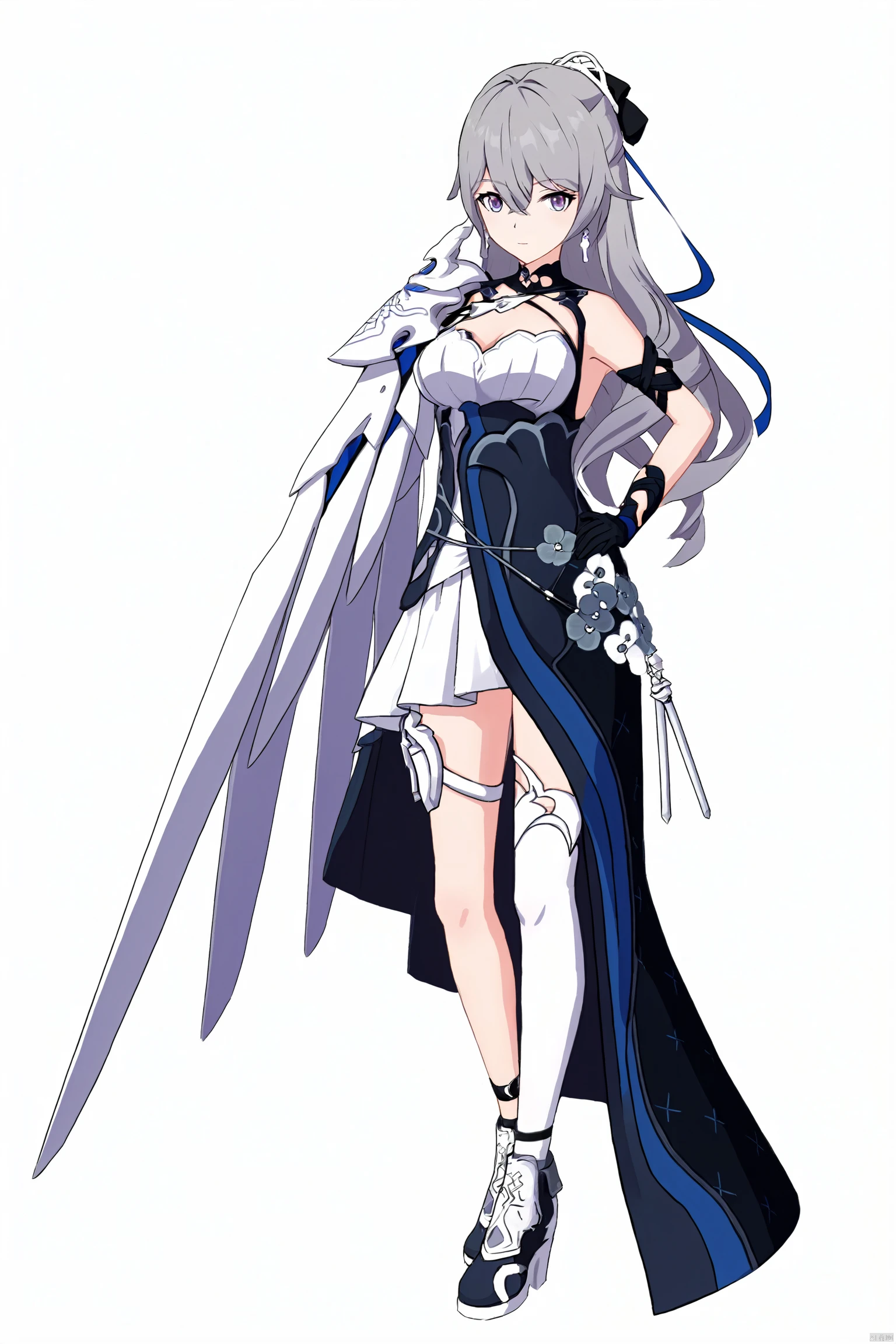 (masterpiece:1.37), best quality, (extremely detailed:1.37), (1girl:1.5), woman, (mature:1.5), (adult:1.5), jingliu, white hair, long hair, ponytail, hair ribbon, red eyes, earrings, jewelry, dress, pantyhose, (pelvic curtain:1.5), (extremely detailed eyes:1.37), (wetting self:2.0), desperation, standing, embarrassed, humiliation, blushing, angry, cherry blossoms, garden, (golden hour:1.5), full body, arms crossed