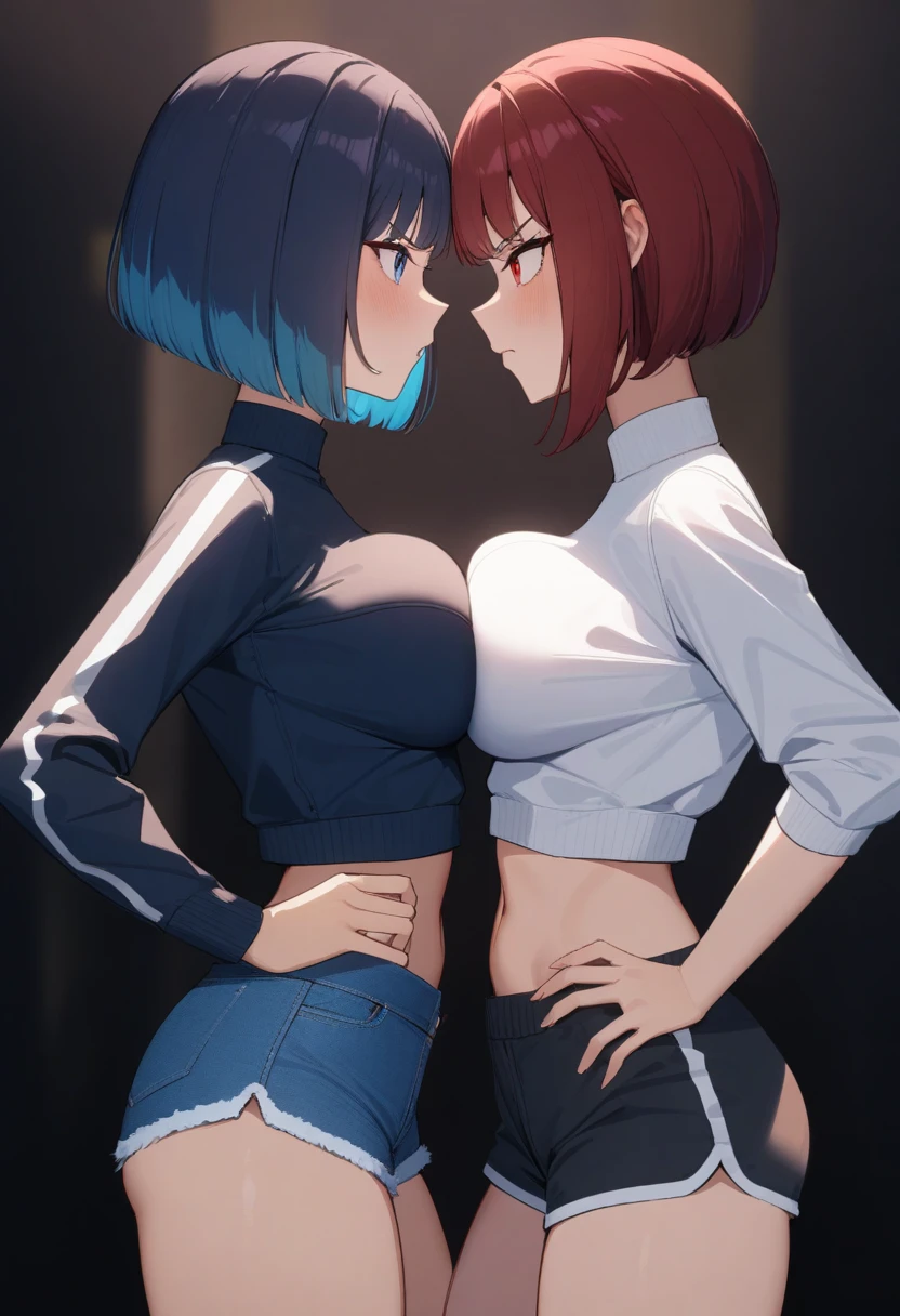 2girl breast press compete 基于胸部按压的同性对抗 v1.0
