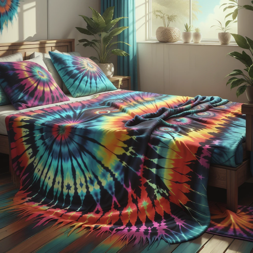 <lora:EPtiedyeworld:0.8>,eptiedyeworld, scifi, caustics, psychedelic, faux fur throw blanket for luxurious comfort